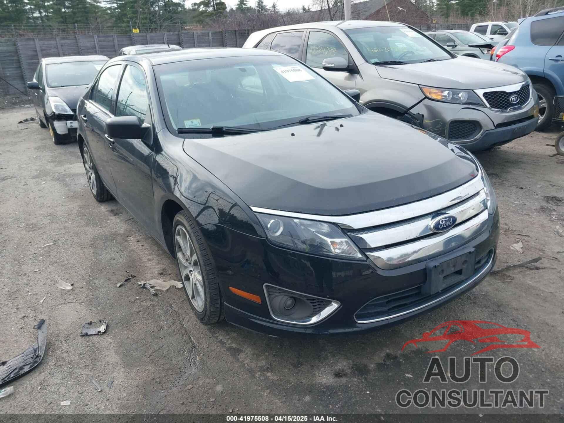 FORD FUSION 2012 - 3FAHP0HG5CR404731