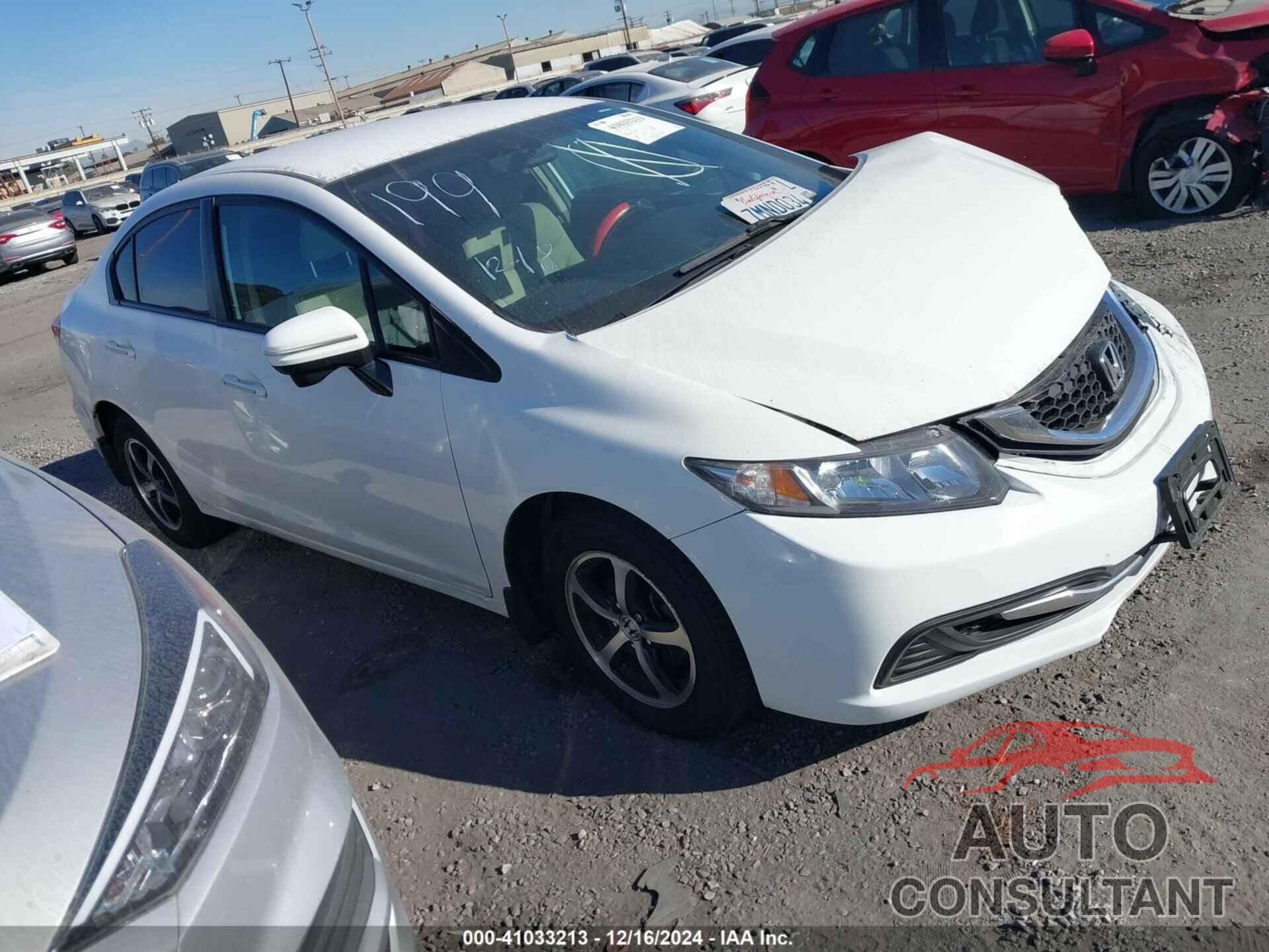 HONDA CIVIC 2015 - 2HGFB2F74FH547380