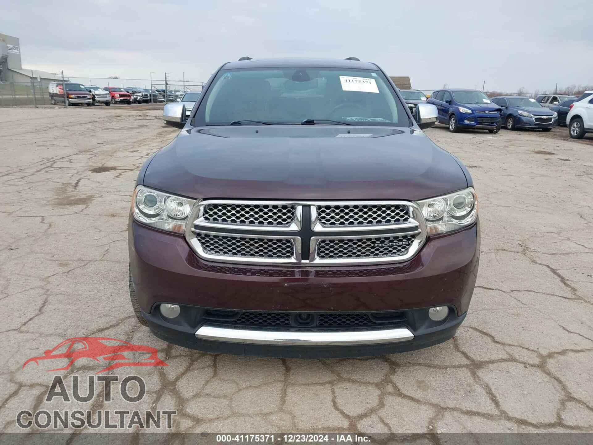 DODGE DURANGO 2012 - 1C4SDJET2CC147719