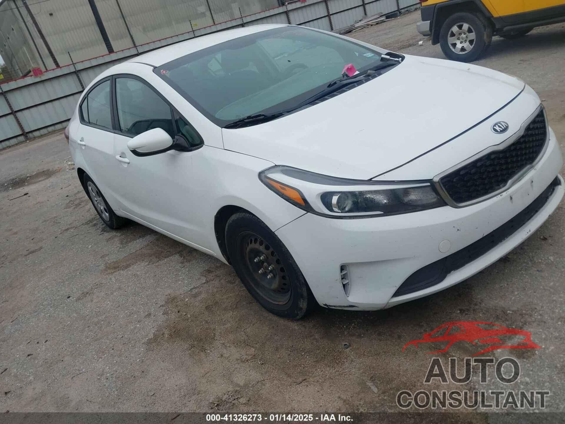 KIA FORTE 2017 - 3KPFK4A71HE012992