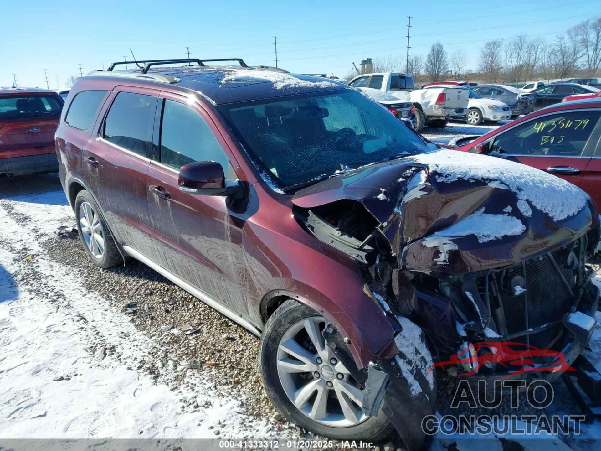 DODGE DURANGO 2012 - 1C4RDJDG4CC309224