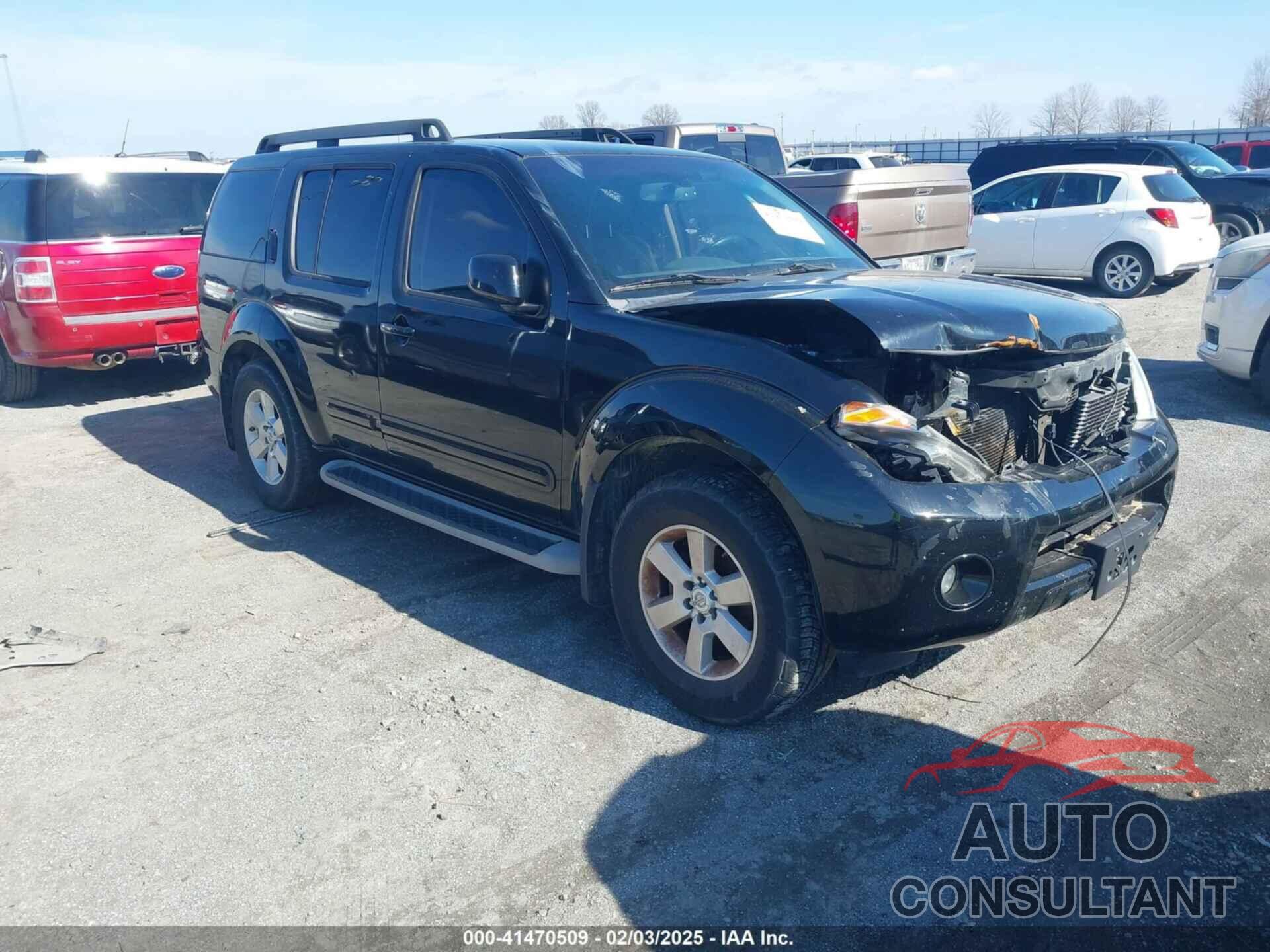 NISSAN PATHFINDER 2011 - 5N1AR1NN8BC602565