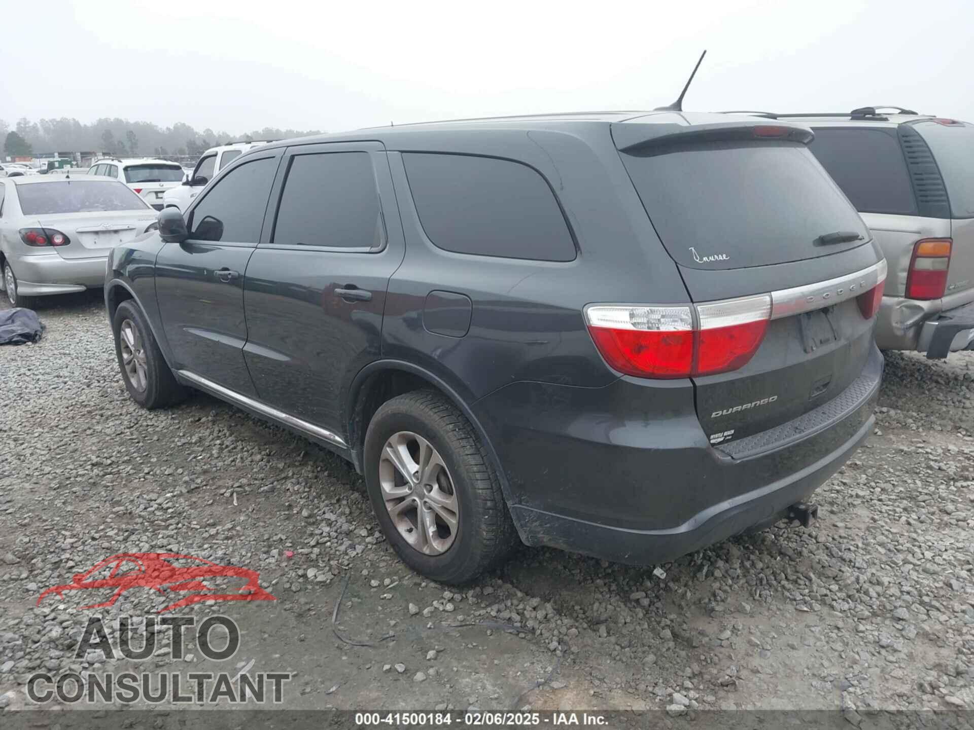 DODGE DURANGO 2011 - 1D4RD2GG9BC711730