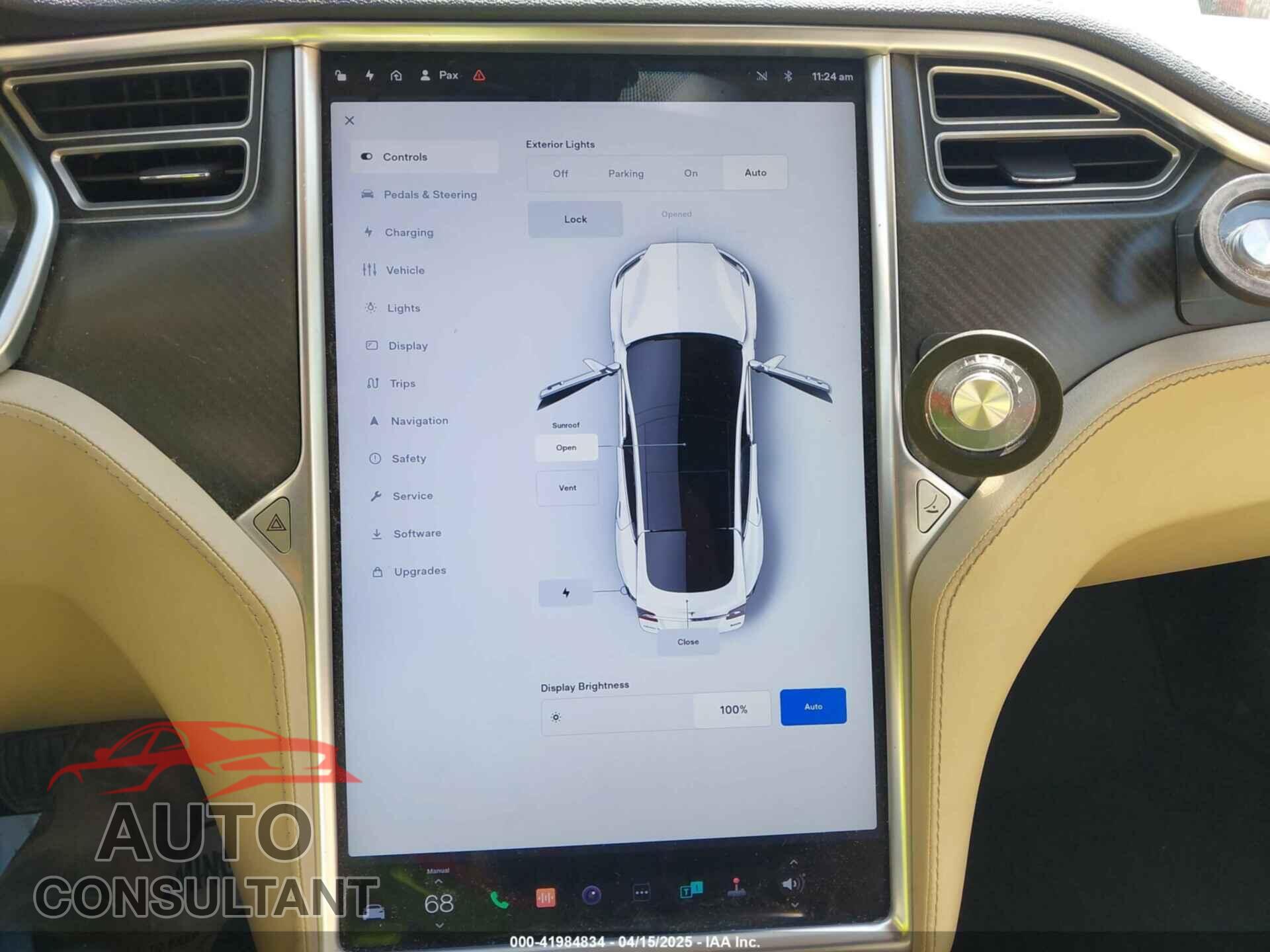 TESLA MODEL S 2013 - 5YJSA1CN6DFP21076