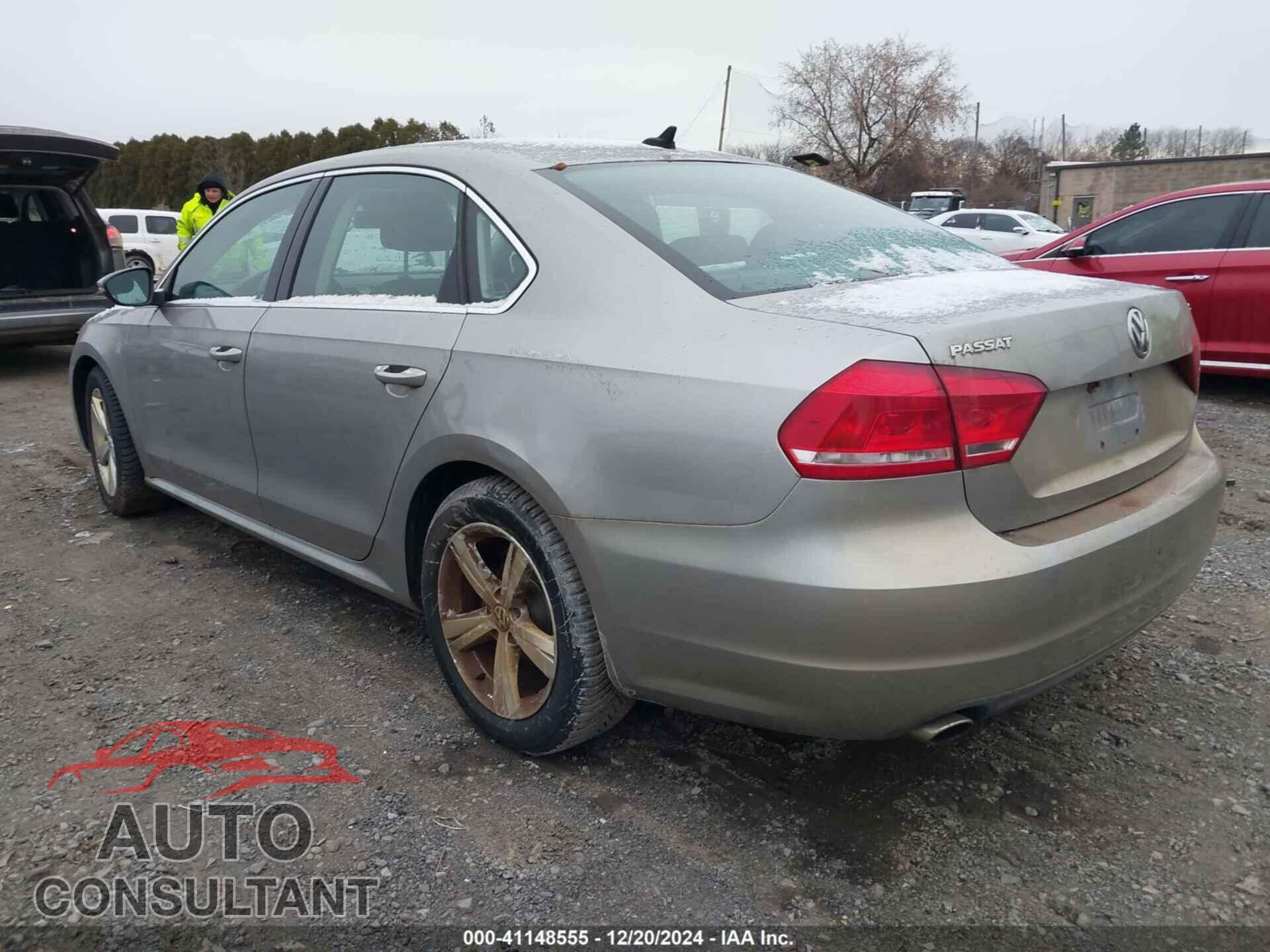 VOLKSWAGEN PASSAT 2012 - 1VWBP7A39CC084907