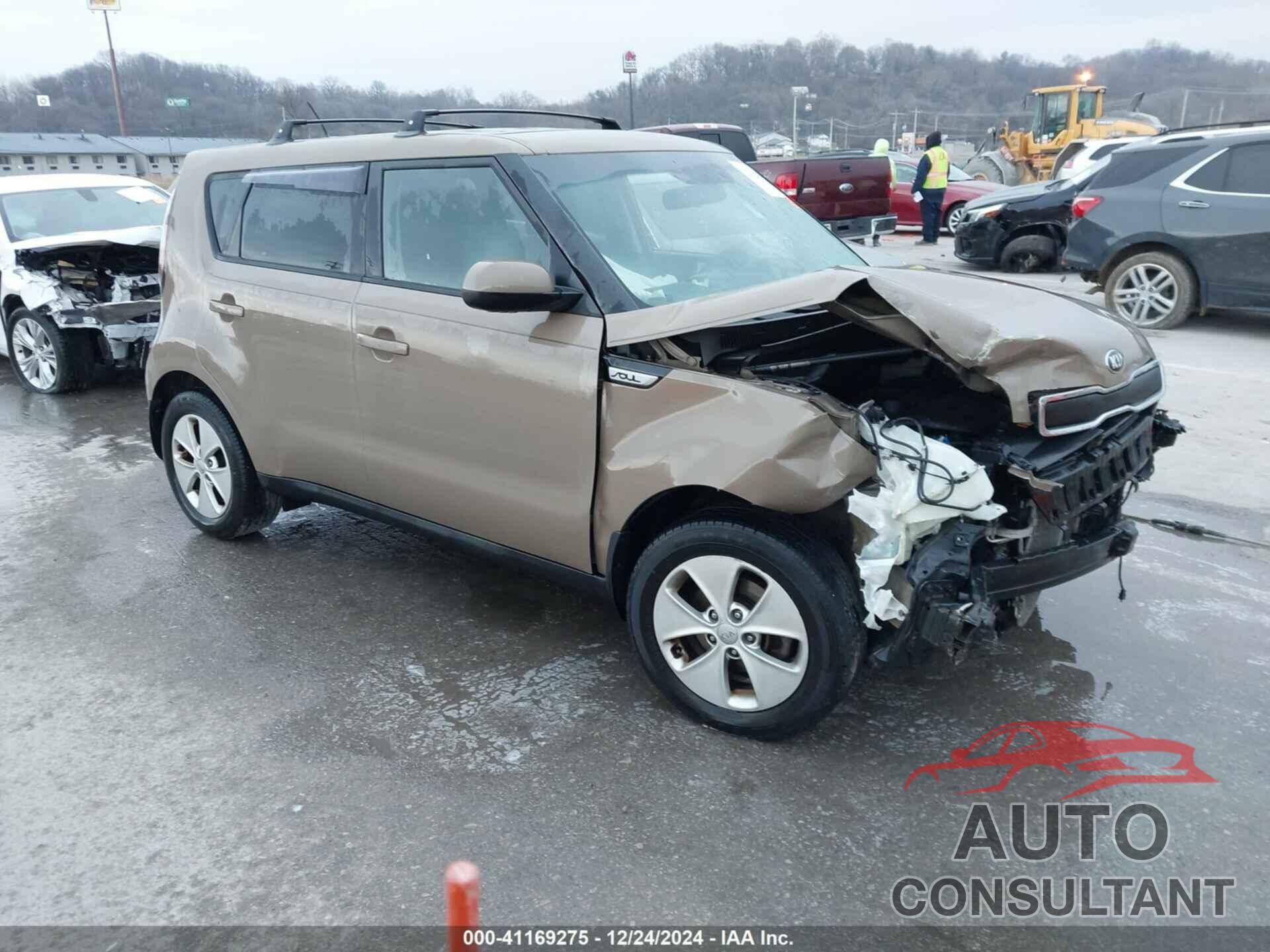 KIA SOUL 2015 - KNDJN2A23F7226969