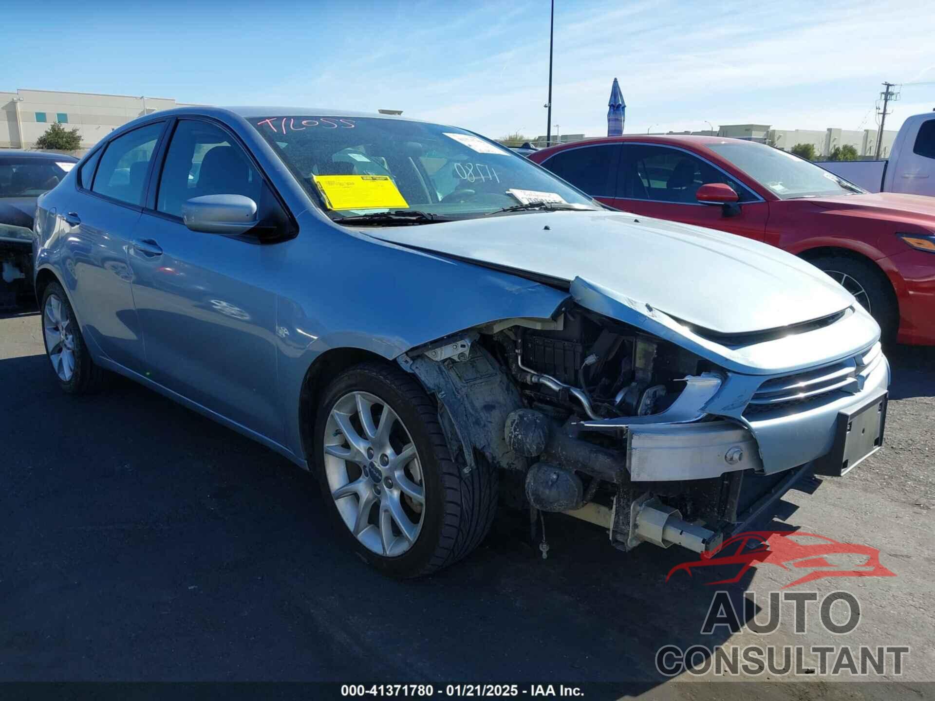 DODGE DART 2013 - 1C3CDFBA8DD148975