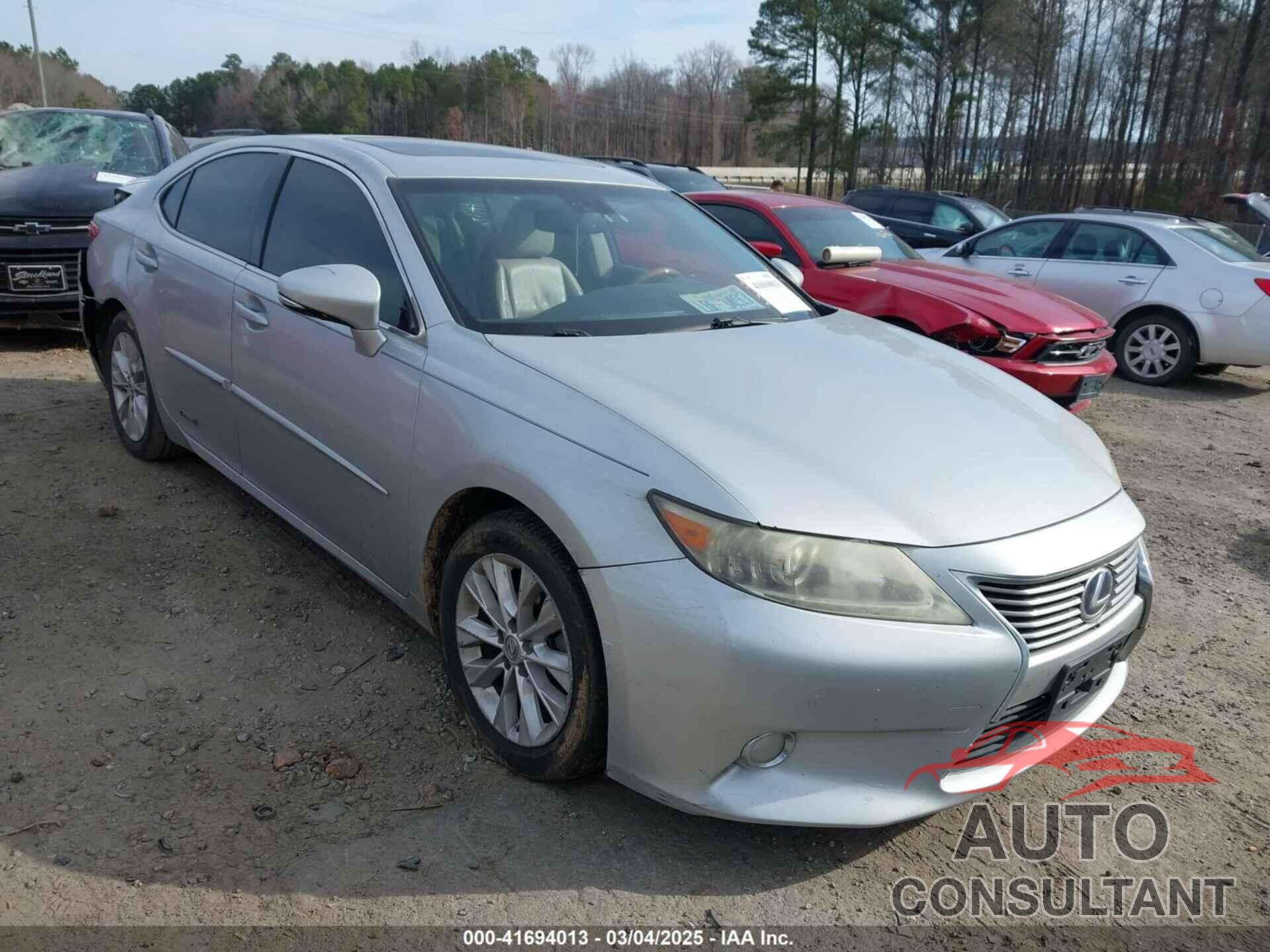 LEXUS ES 300H 2013 - JTHBW1GG5D2033634