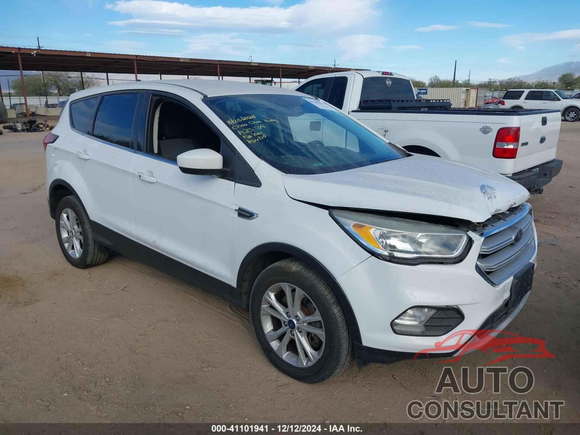 FORD ESCAPE 2019 - 1FMCU9GD8KUA25704