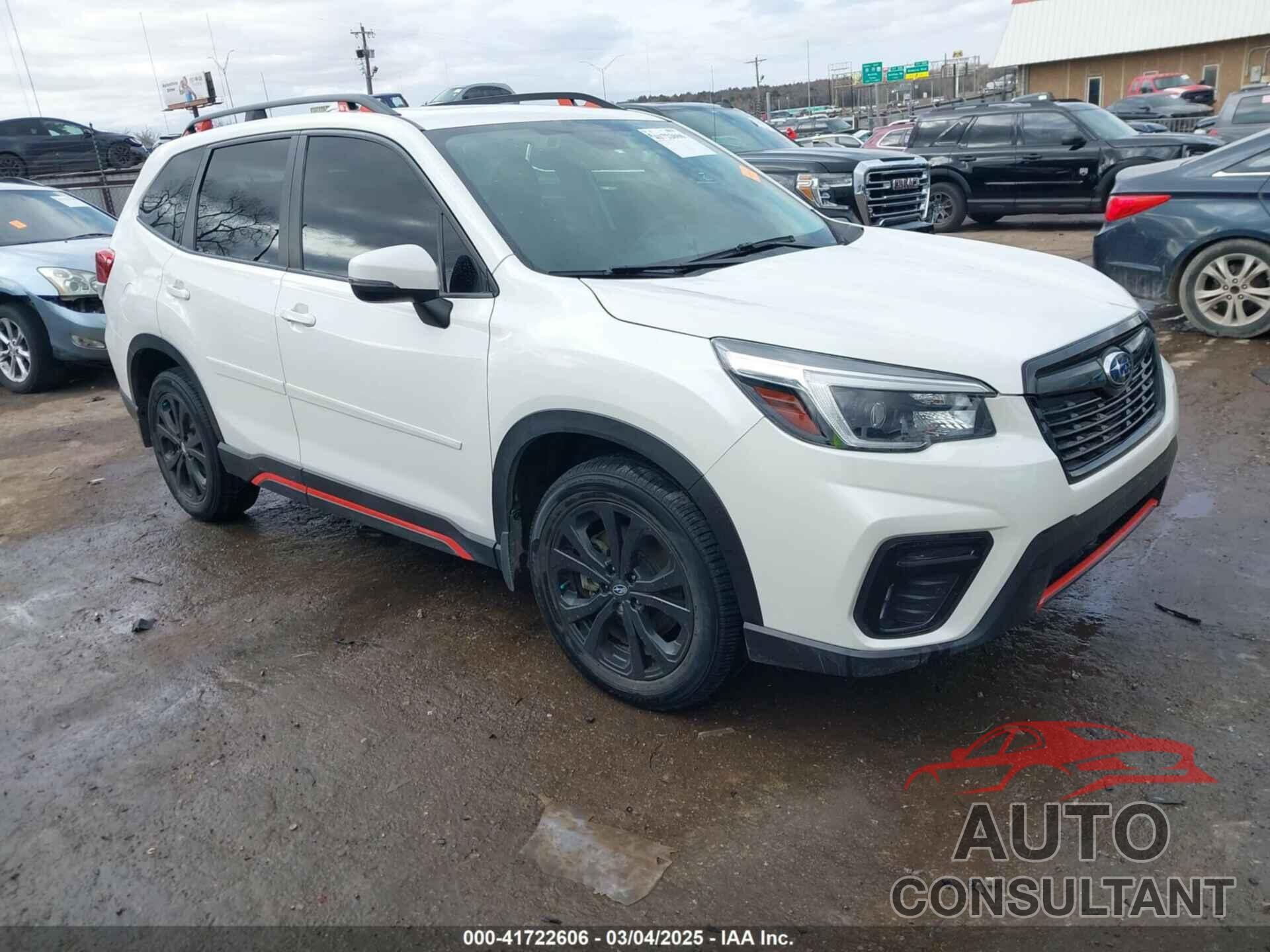 SUBARU FORESTER 2021 - JF2SKARC5MH525019