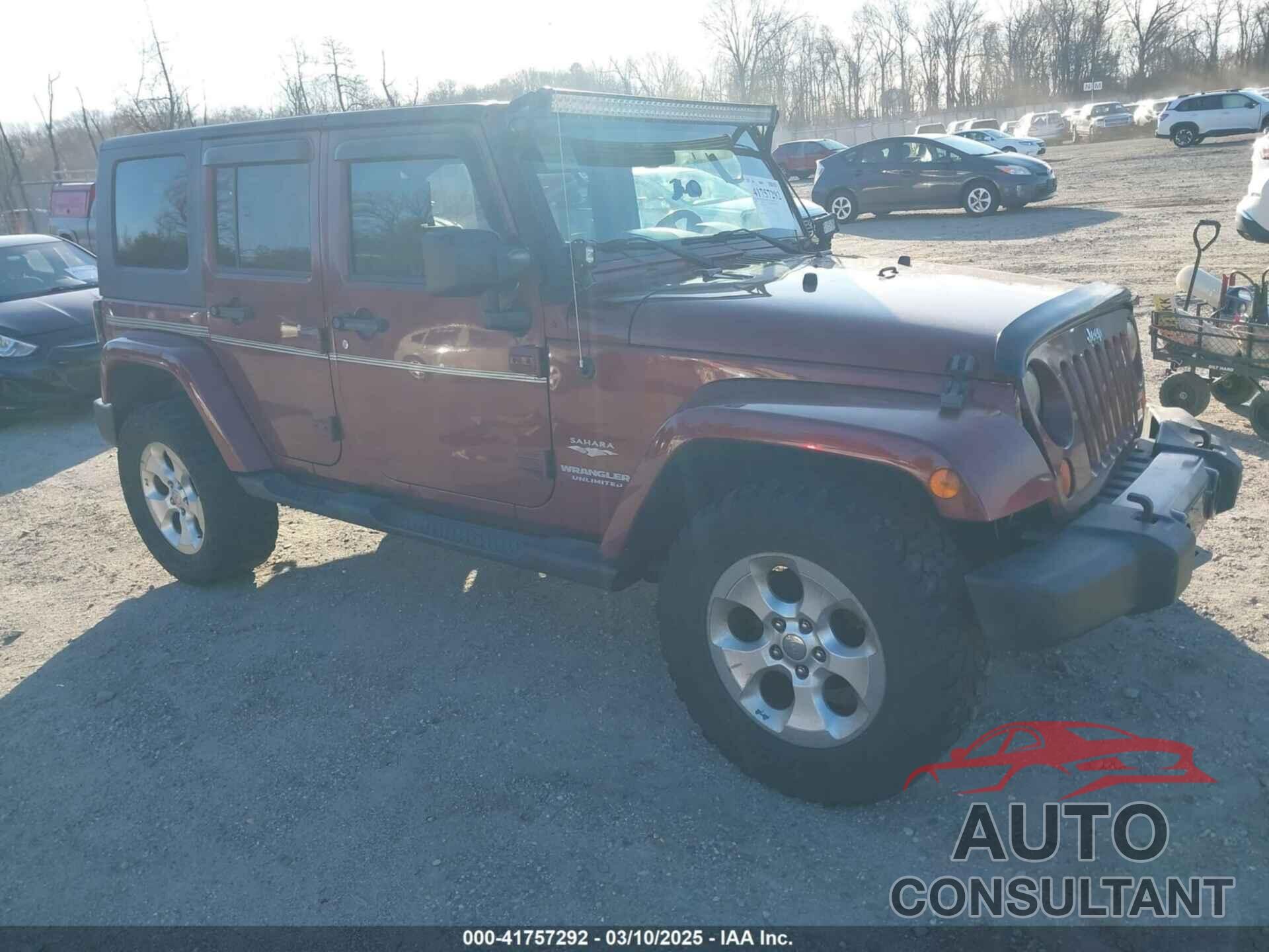 JEEP WRANGLER UNLIMITED 2009 - 1J4GA59179L751414