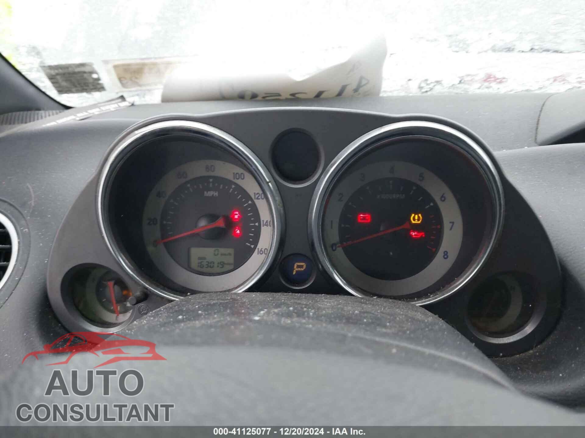 MITSUBISHI ECLIPSE SPYDER 2009 - 4A3AL25F59E013392