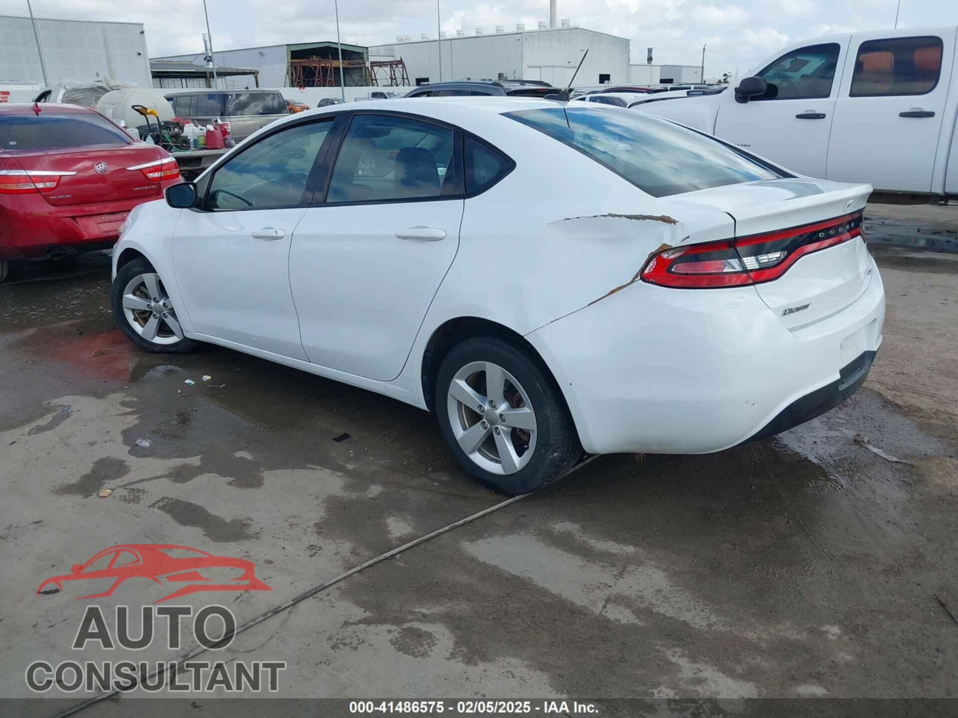 DODGE DART 2015 - 1C3CDFBB9FD278078
