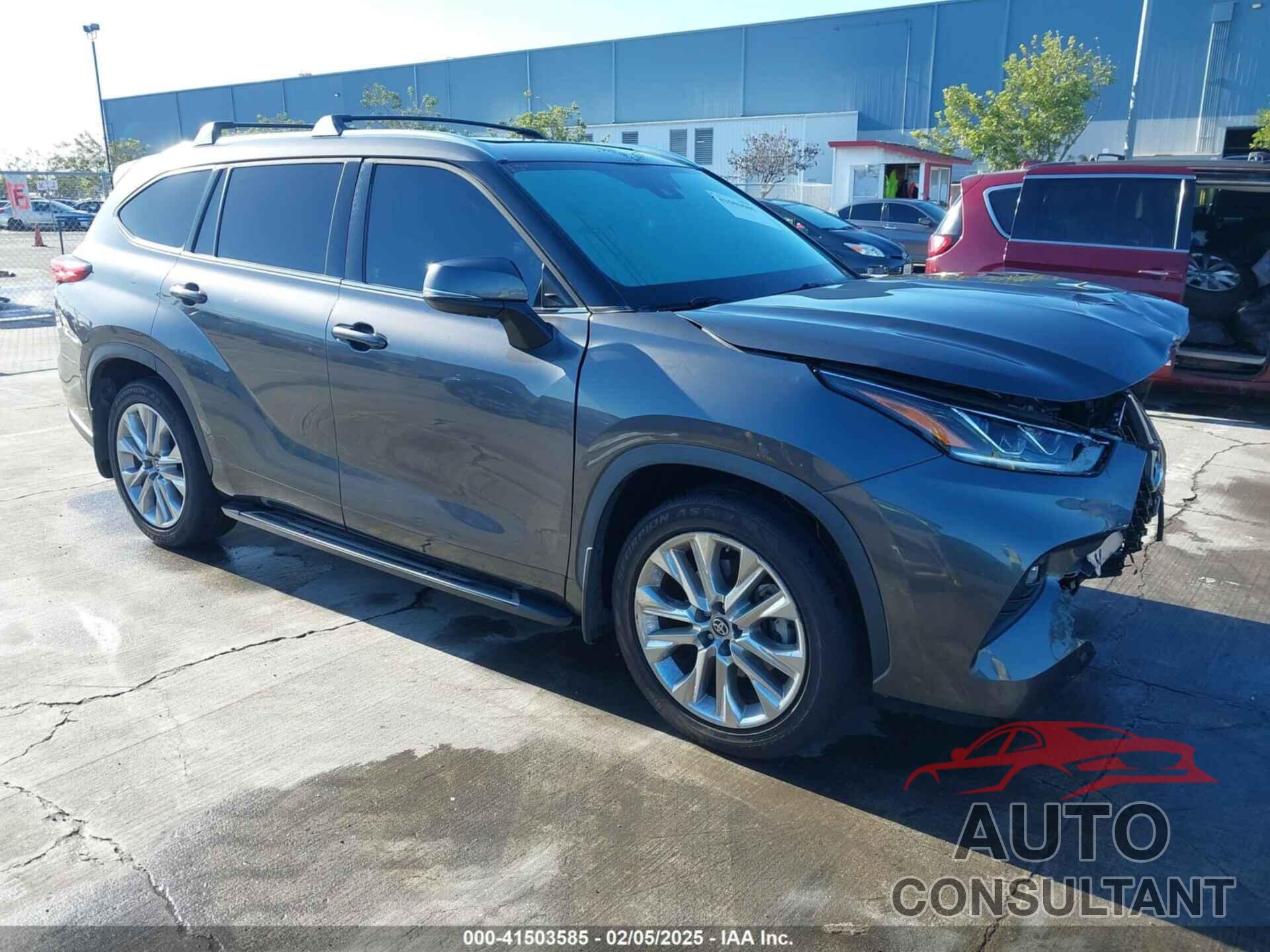 TOYOTA HIGHLANDER 2020 - 5TDDZRBH6LS004148