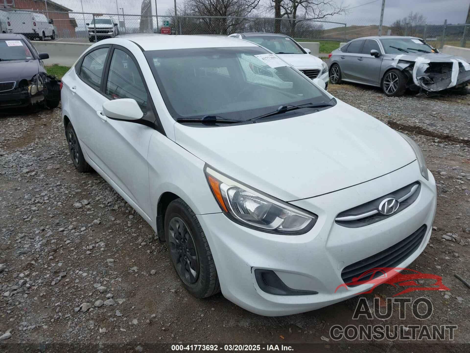 HYUNDAI ACCENT 2016 - KMHCT4AE3GU134523