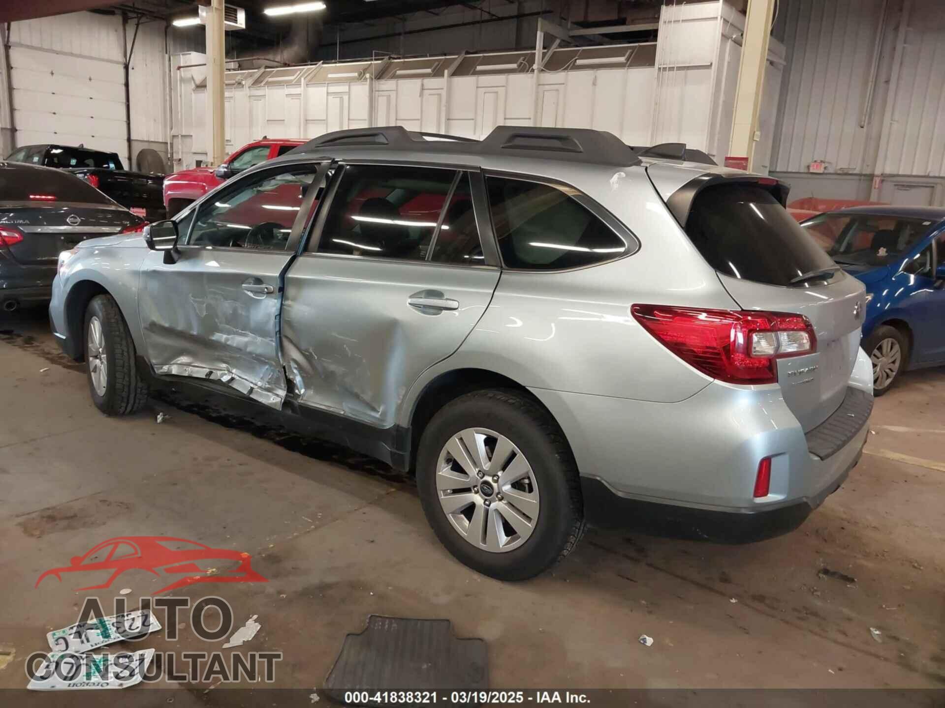 SUBARU OUTBACK 2017 - 4S4BSAFCXH3225669