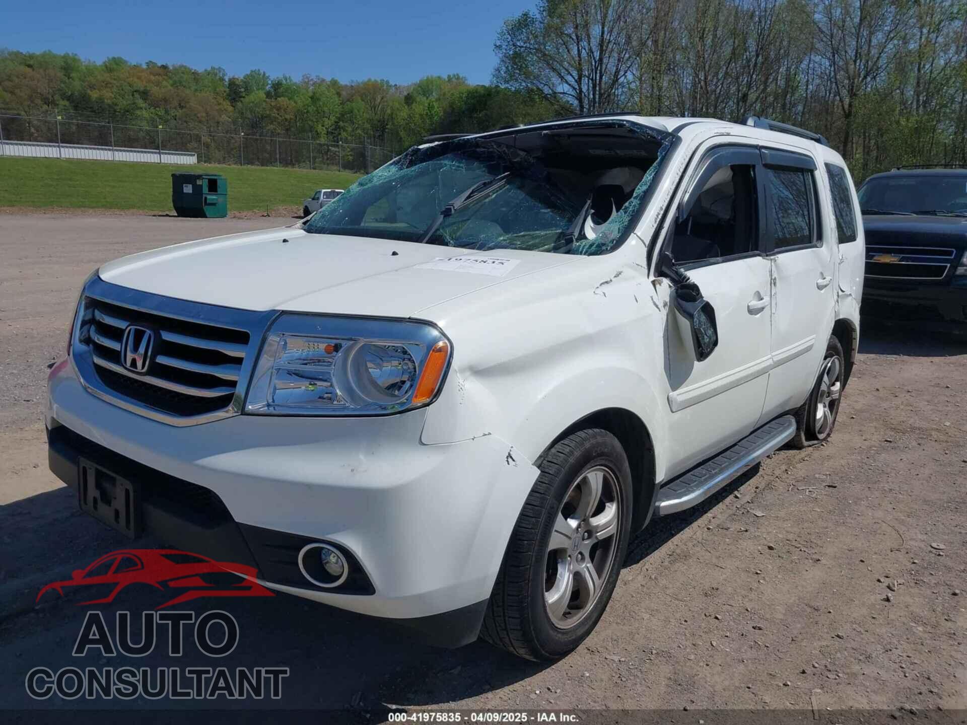 HONDA PILOT 2013 - 5FNYF4H64DB036881