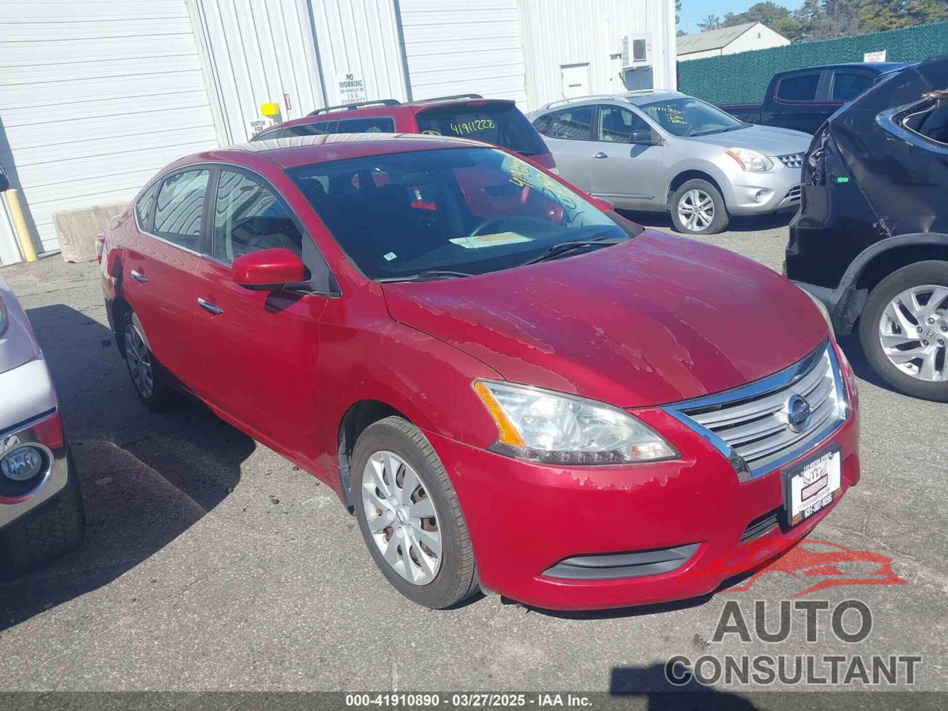 NISSAN SENTRA 2014 - 3N1AB7AP7EY236096