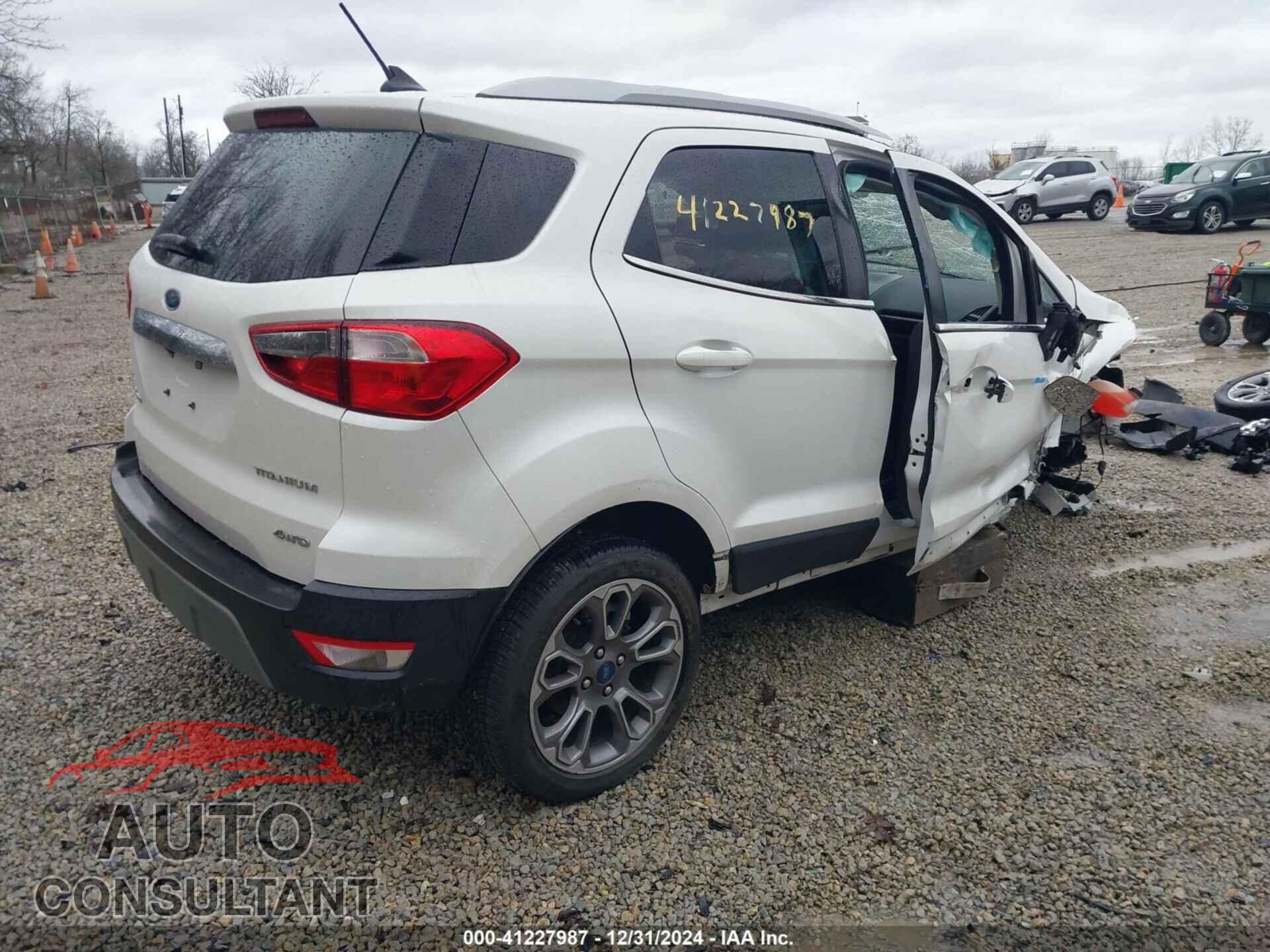 FORD ECOSPORT 2020 - MAJ6S3KL4LC313655