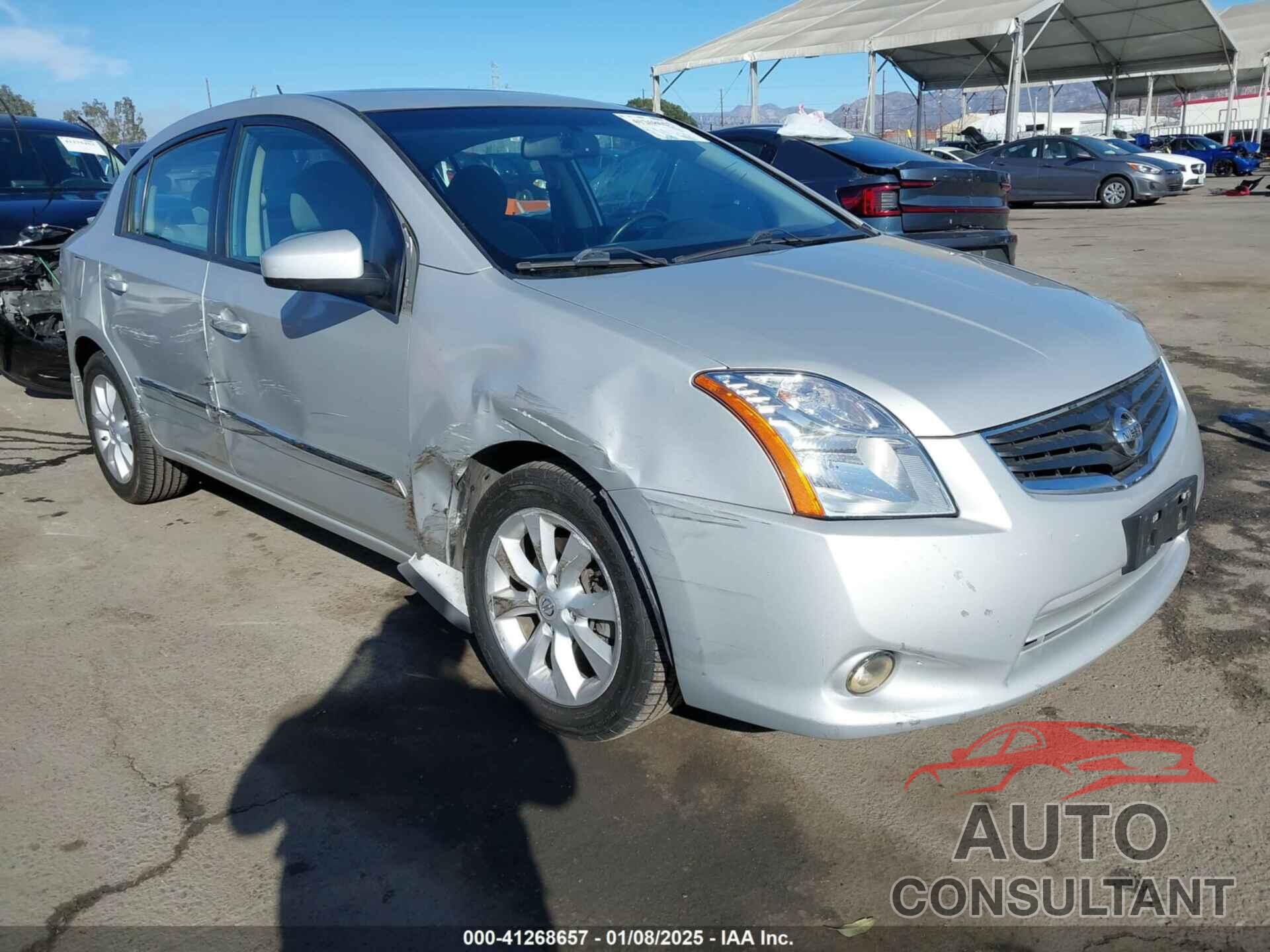 NISSAN SENTRA 2012 - 3N1AB6AP8CL736630