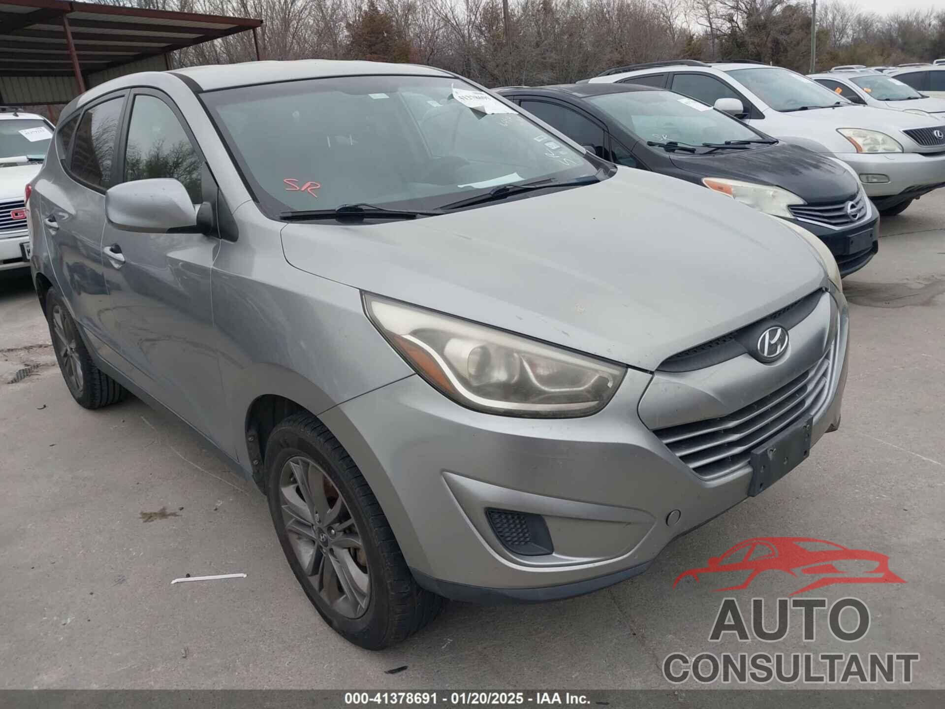 HYUNDAI TUCSON 2014 - KM8JT3AF6EU851375