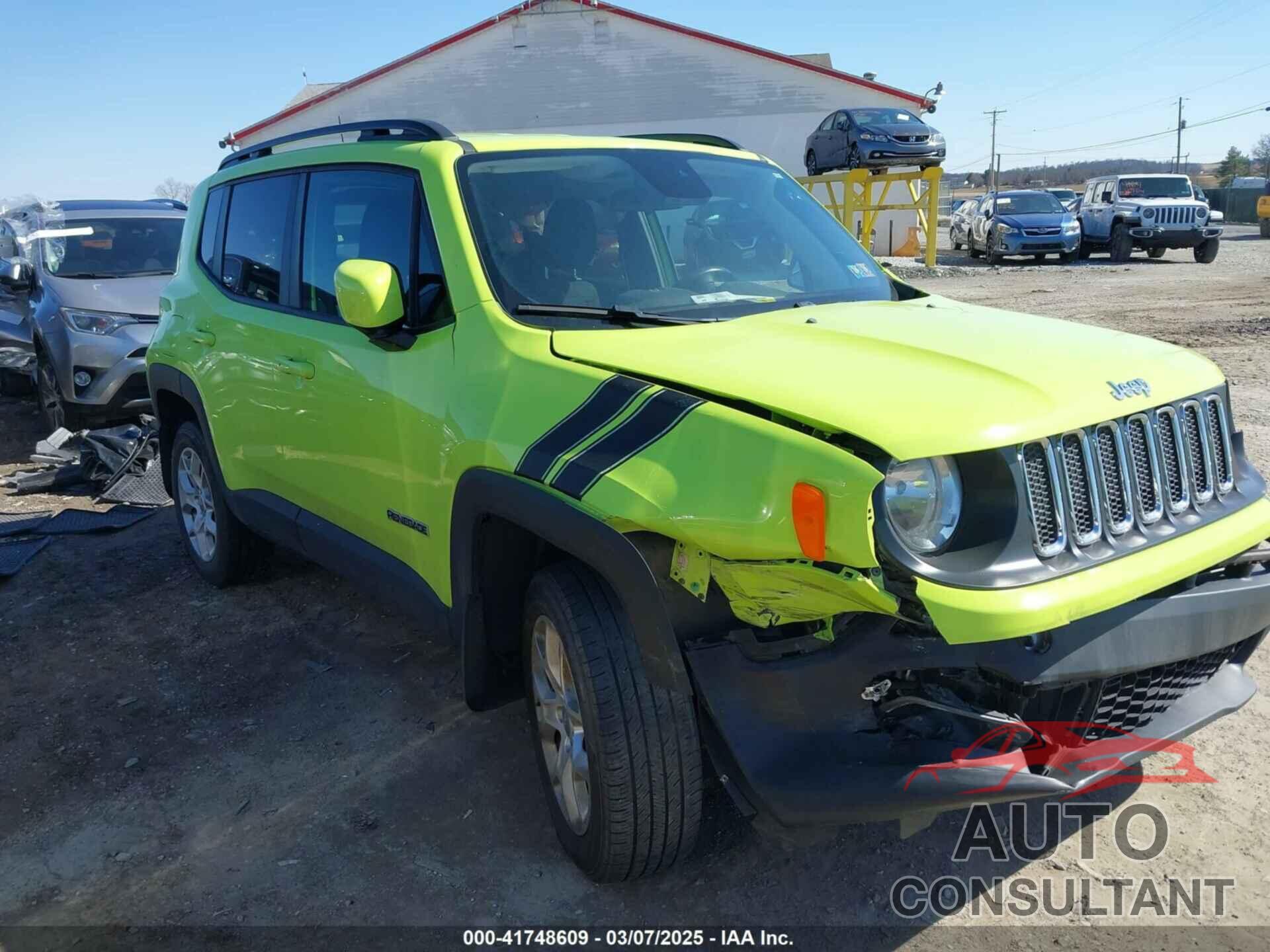 JEEP RENEGADE 2018 - ZACCJBBB0JPJ53233