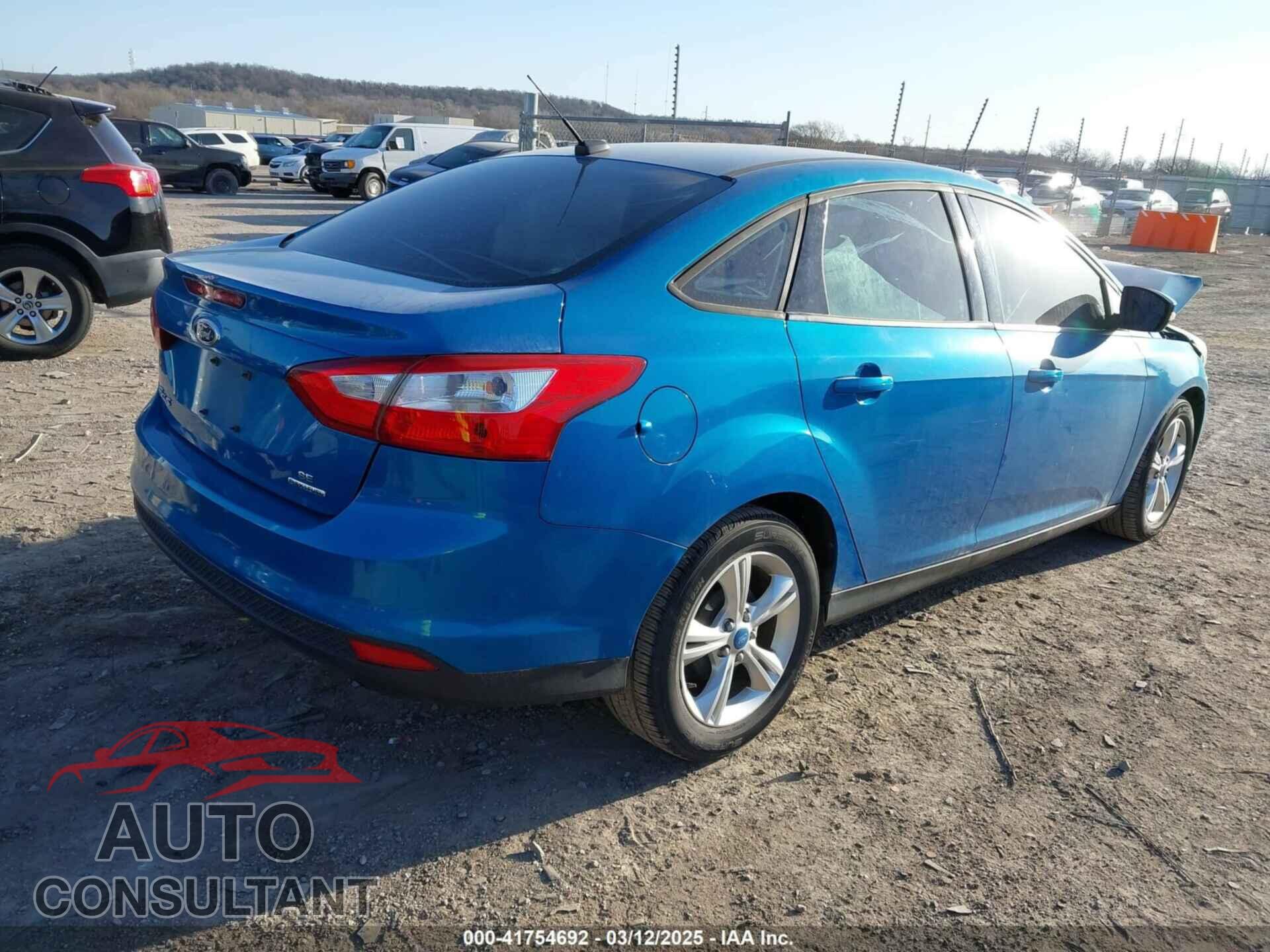 FORD FOCUS 2013 - 1FADP3F24DL195506