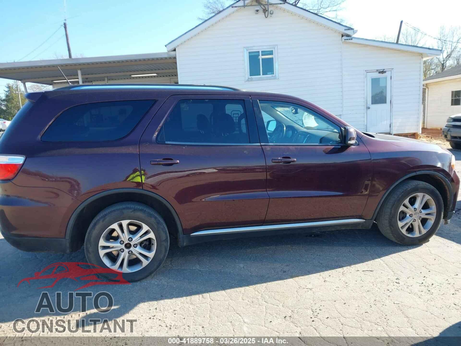 DODGE DURANGO 2012 - 1C4RDHDG9CC330644