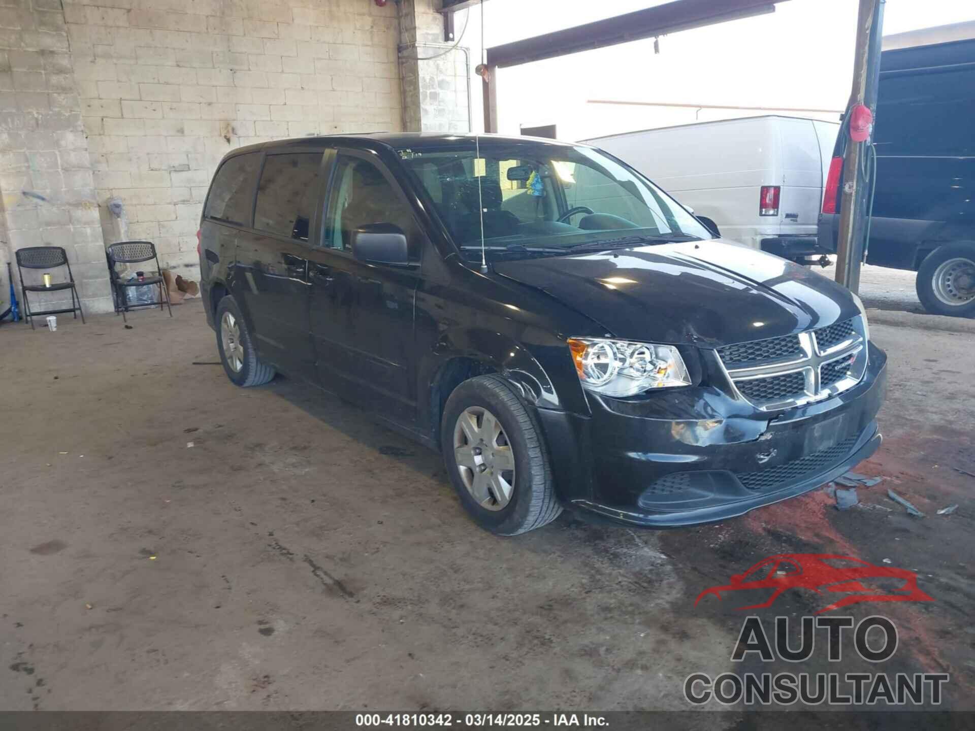 DODGE GRAND CARAVAN 2012 - 2C4RDGBG5CR407319
