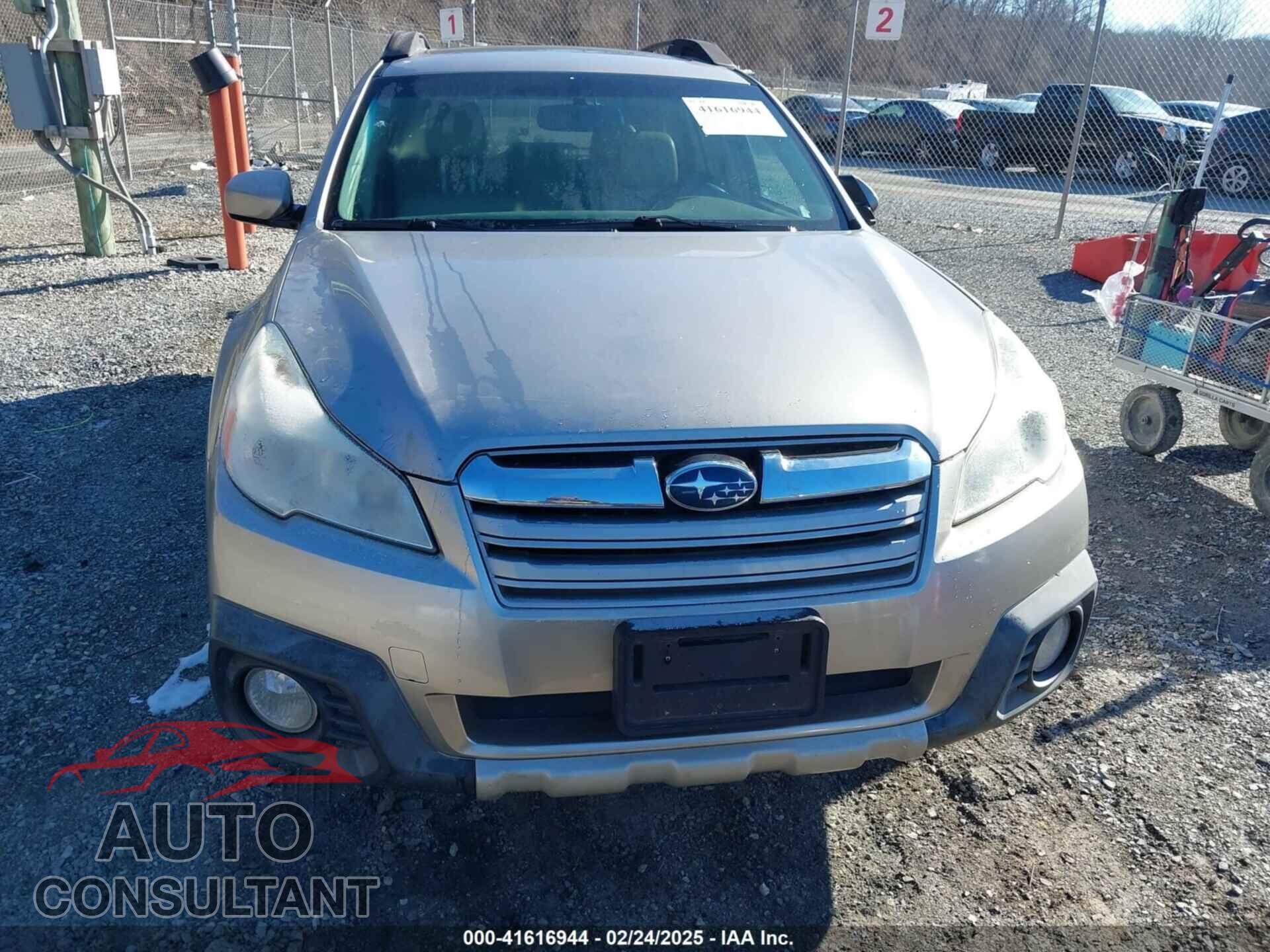 SUBARU OUTBACK 2014 - 4S4BRBLC8E3314268