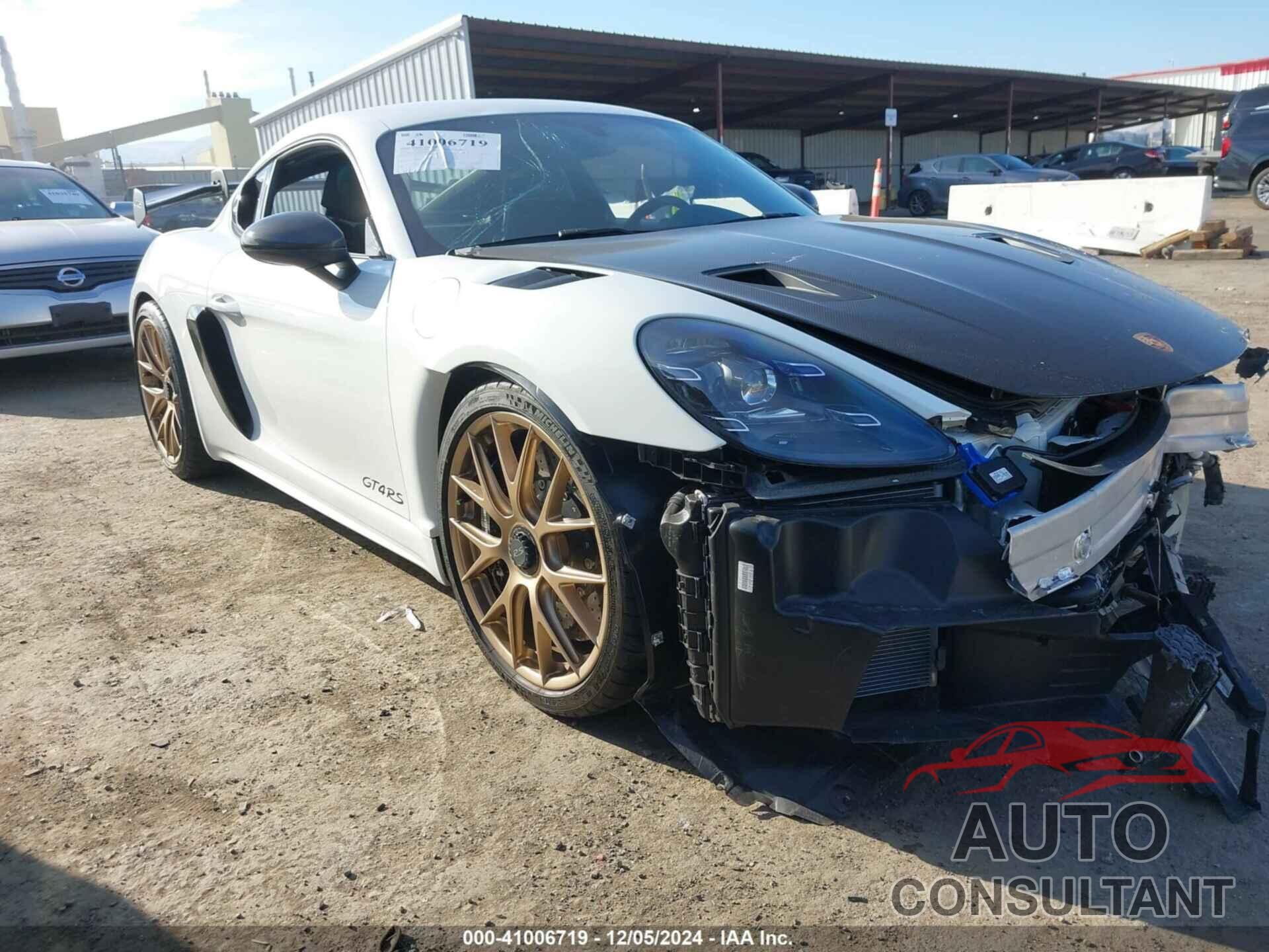 PORSCHE 718 CAYMAN 2024 - WP0AE2A85RS274141