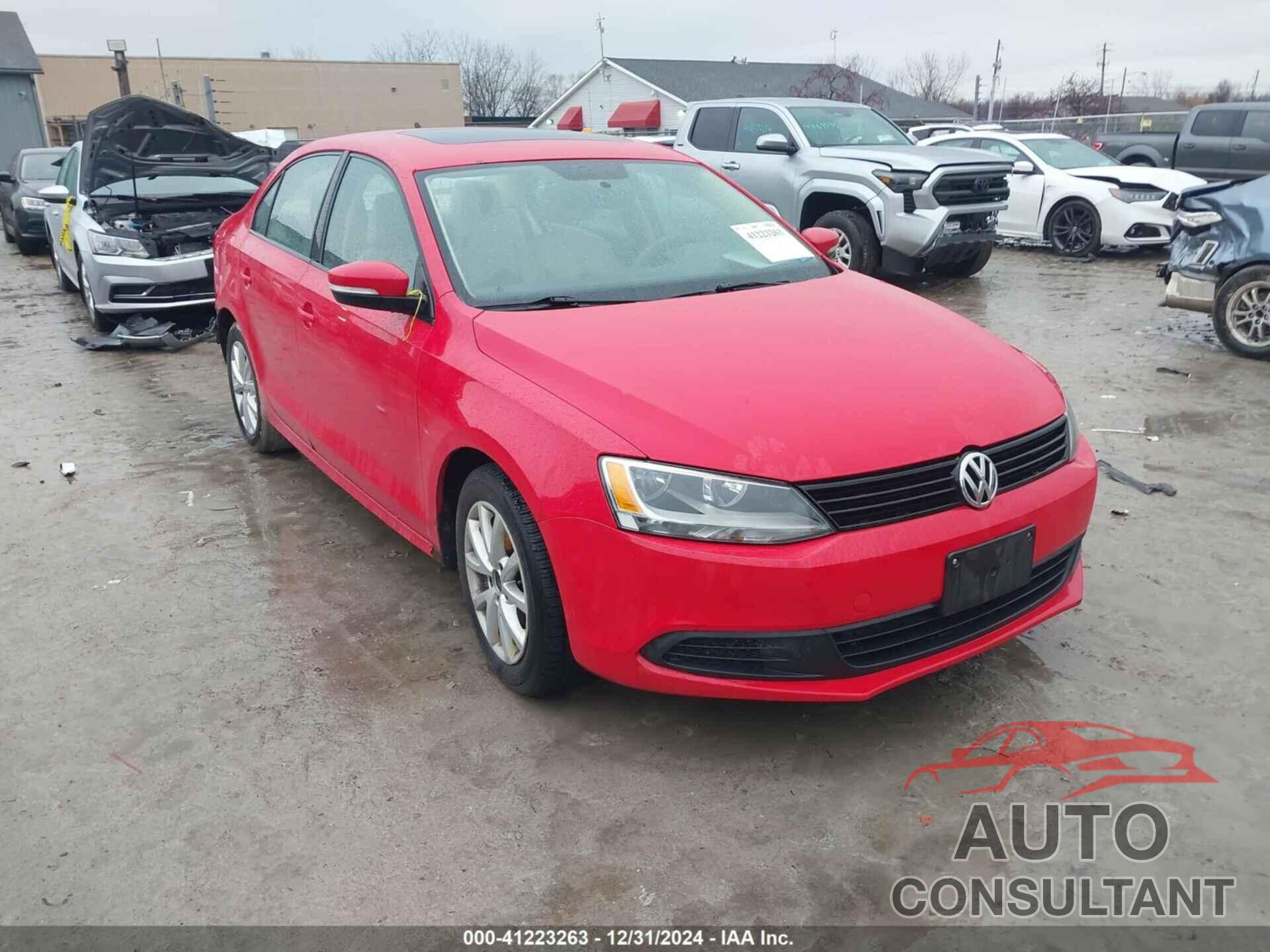 VOLKSWAGEN JETTA 2012 - 3VWDP7AJ0CM303372