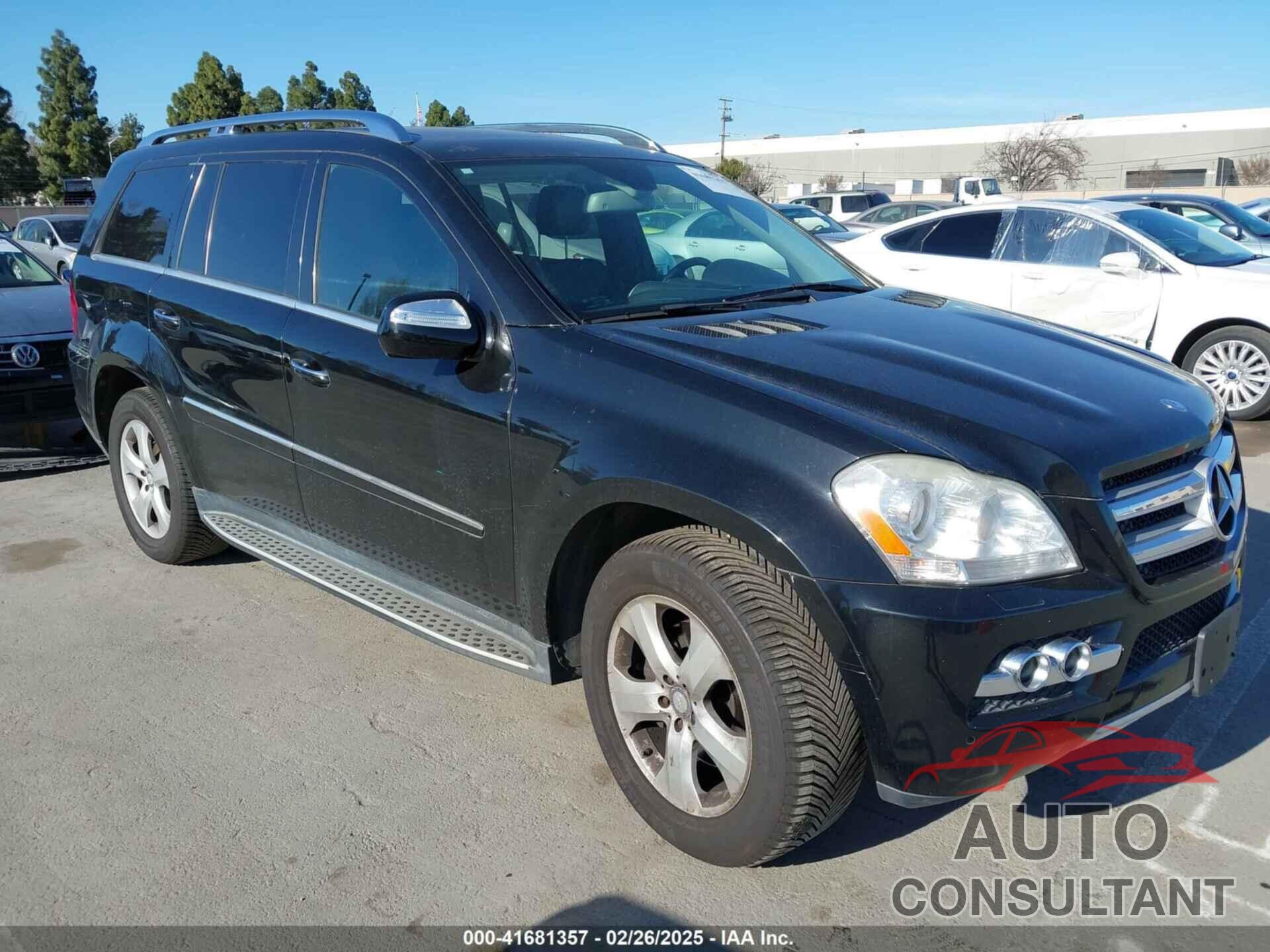 MERCEDES-BENZ GL 450 2010 - 4JGBF7BE3AA615237