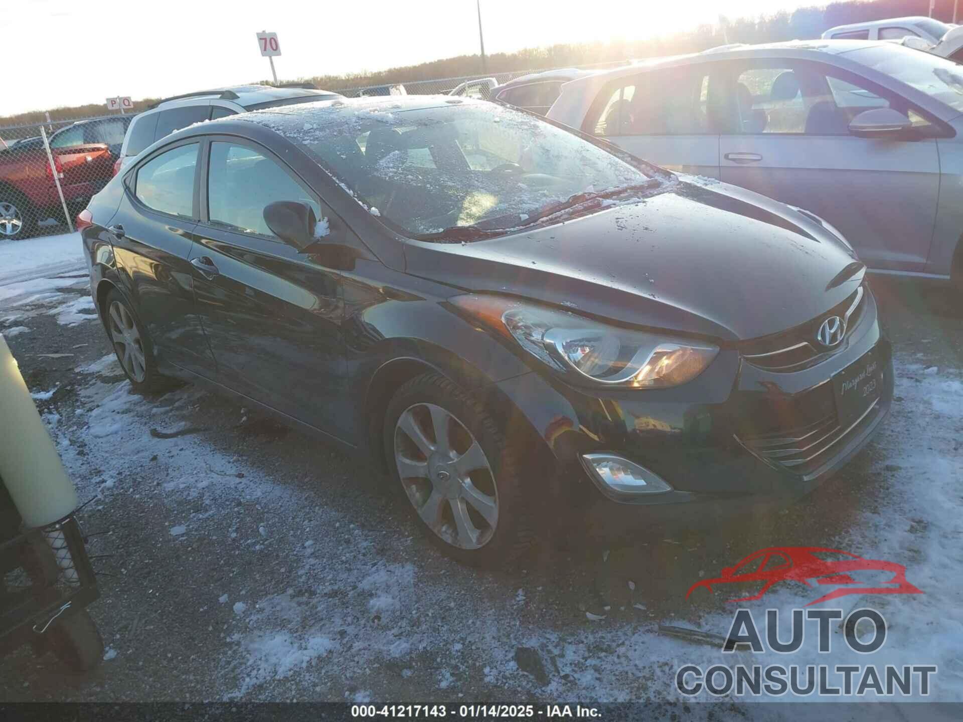 HYUNDAI ELANTRA 2012 - 5NPDH4AE7CH097779