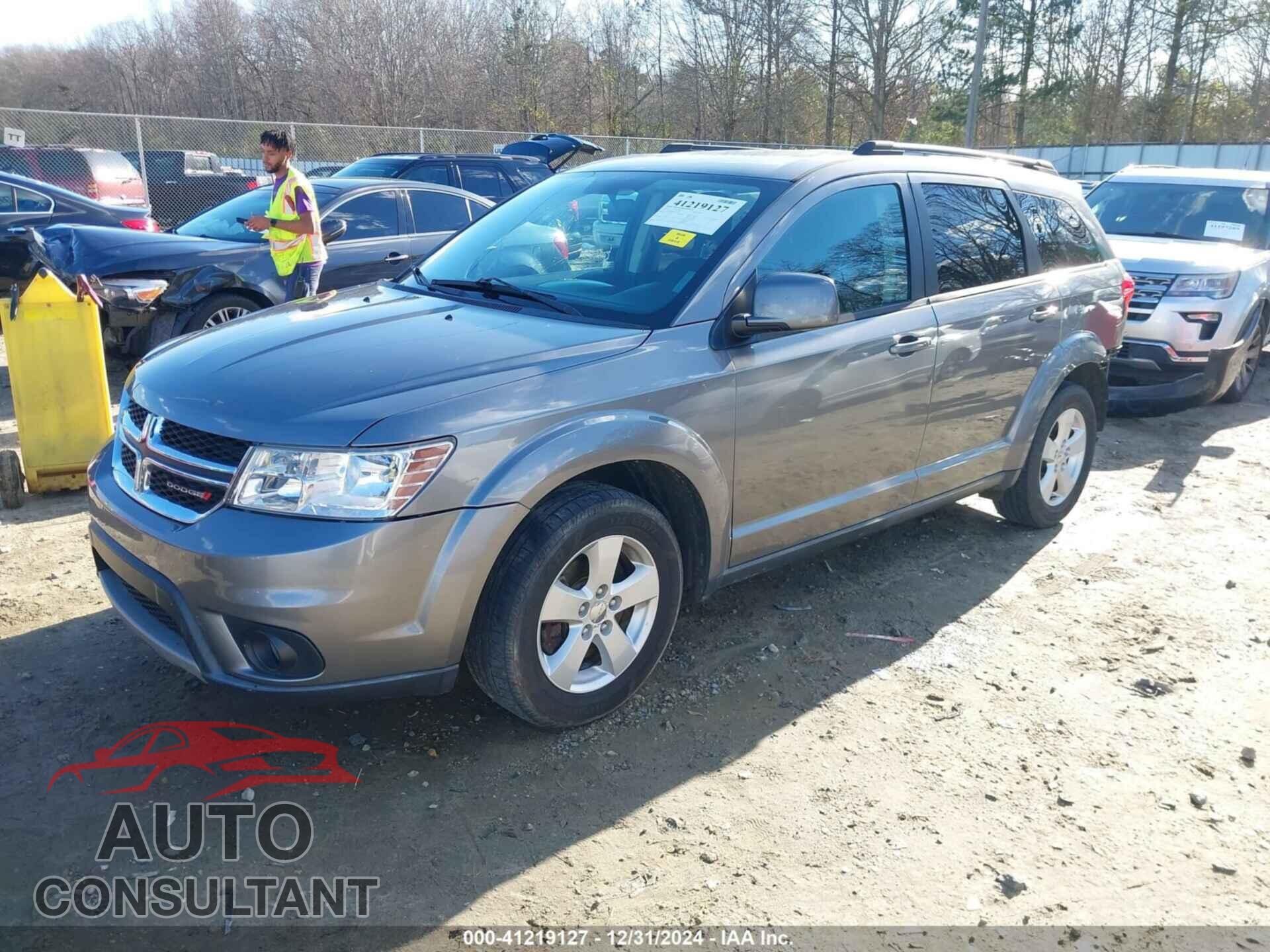 DODGE JOURNEY 2012 - 3C4PDCBB1CT368620