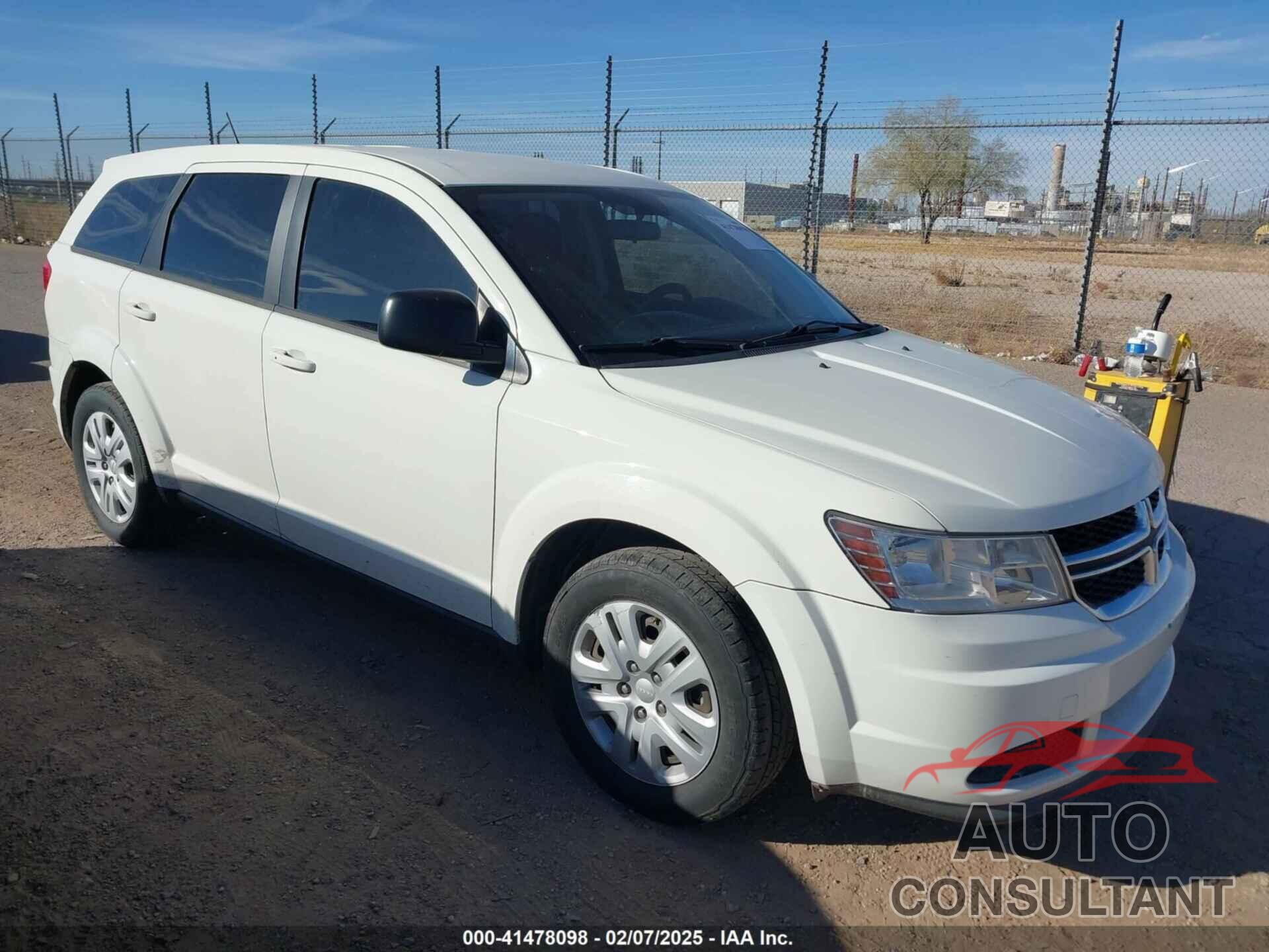 DODGE JOURNEY 2014 - 3C4PDCAB9ET132575