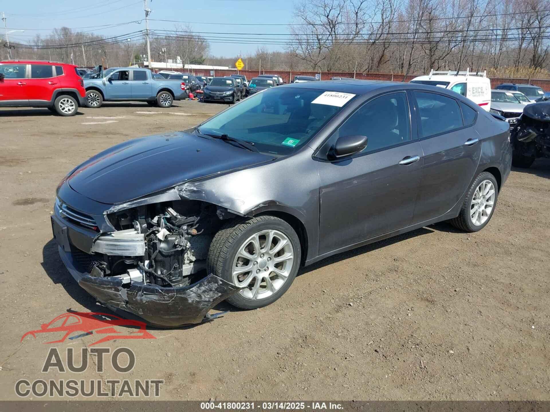 DODGE DART 2014 - 1C3CDFCB7ED868485