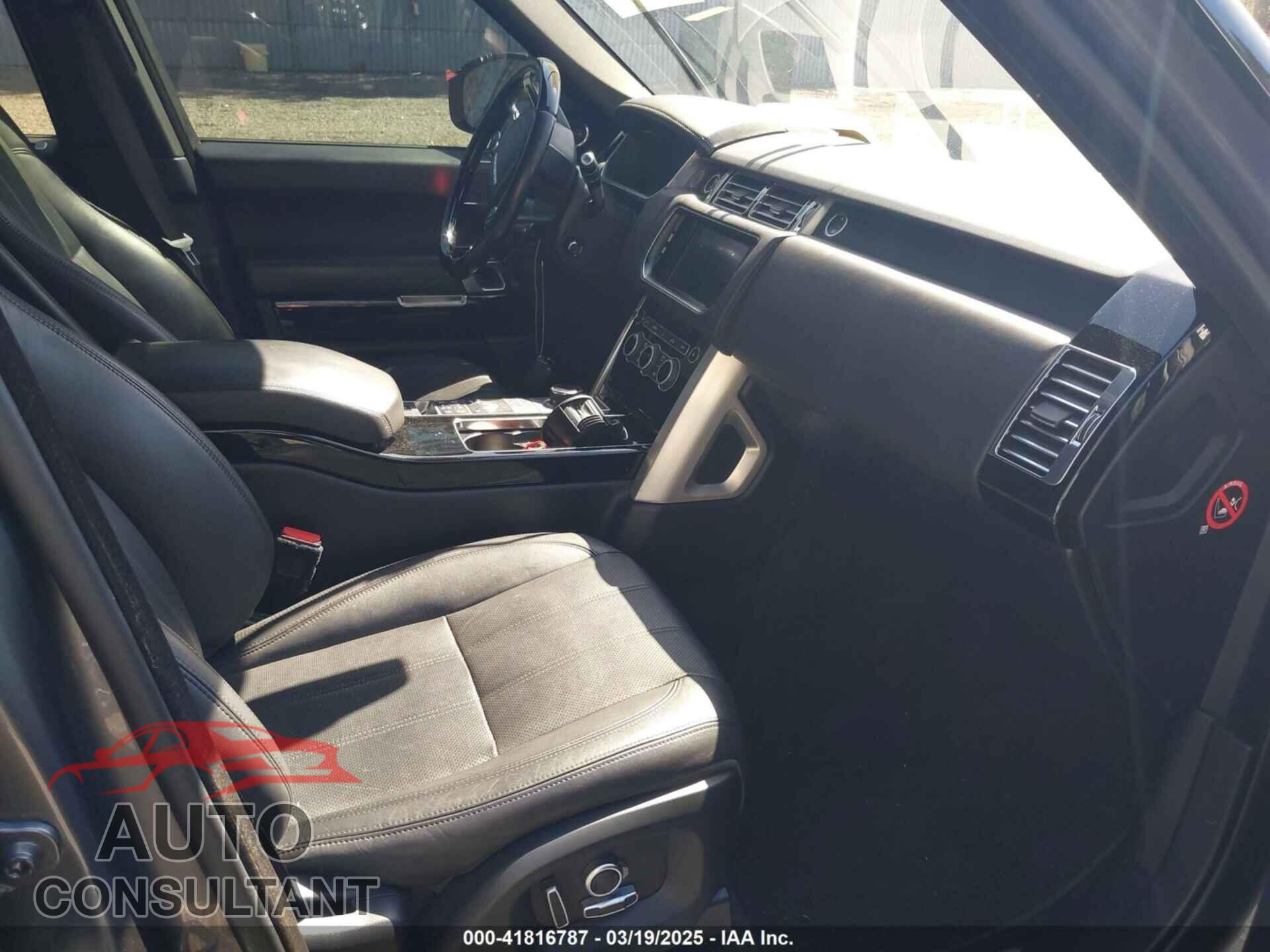 LAND ROVER RANGE ROVER 2016 - SALGS2EF4GA293593