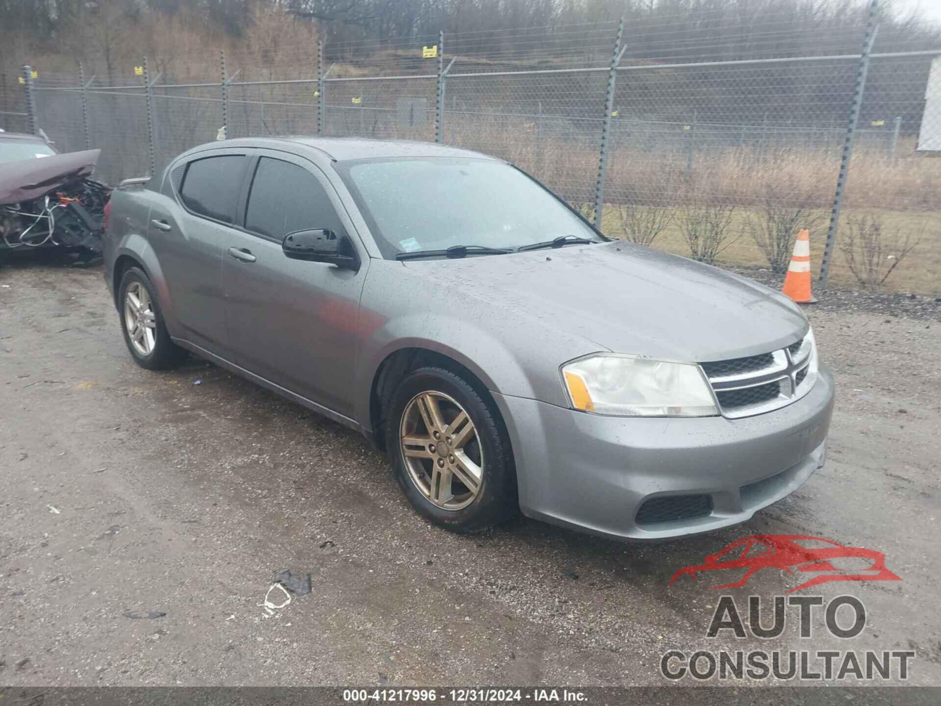 DODGE AVENGER 2012 - 1C3CDZCB5CN224704