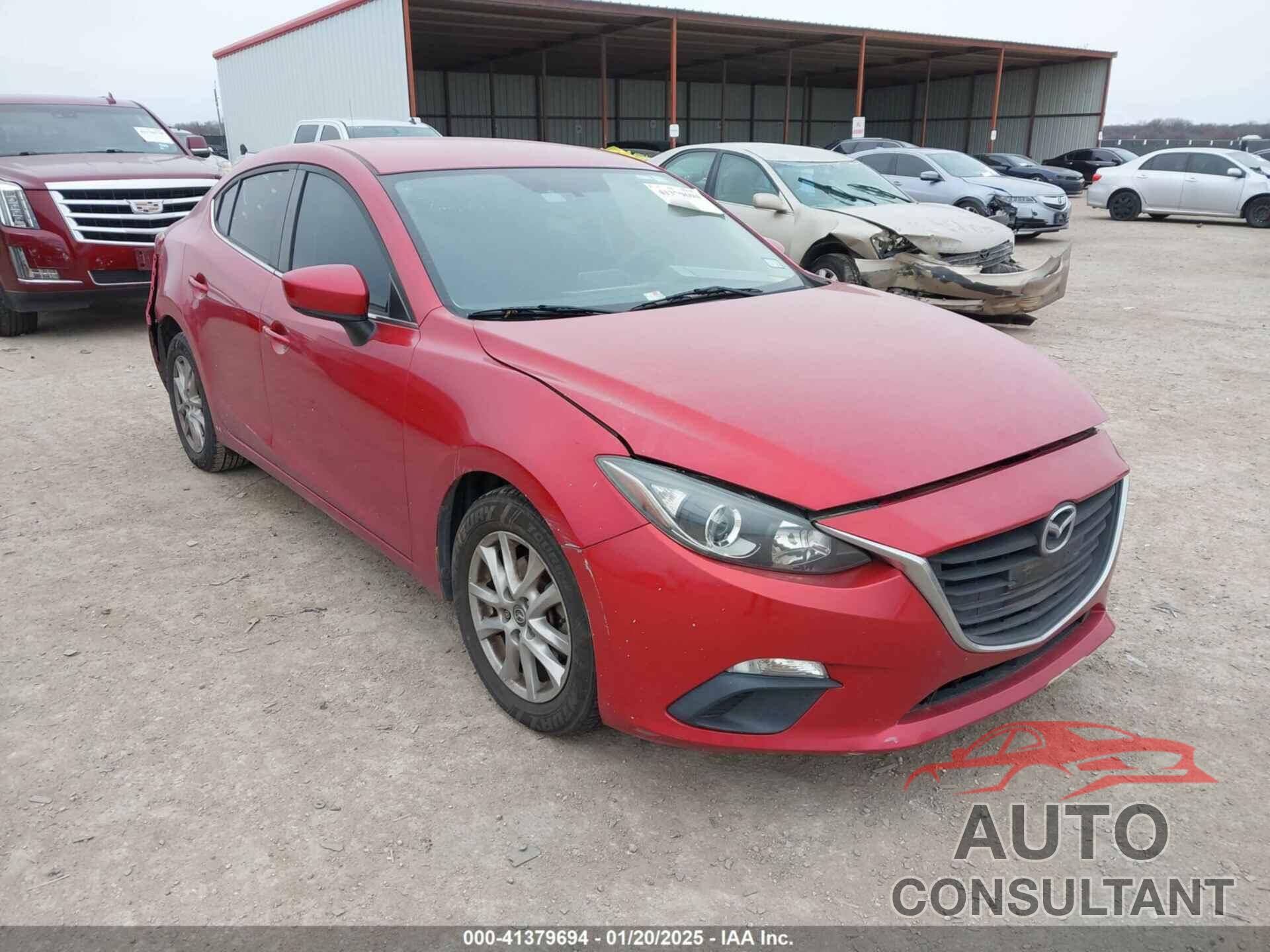 MAZDA MAZDA3 2016 - JM1BM1U76G1326027