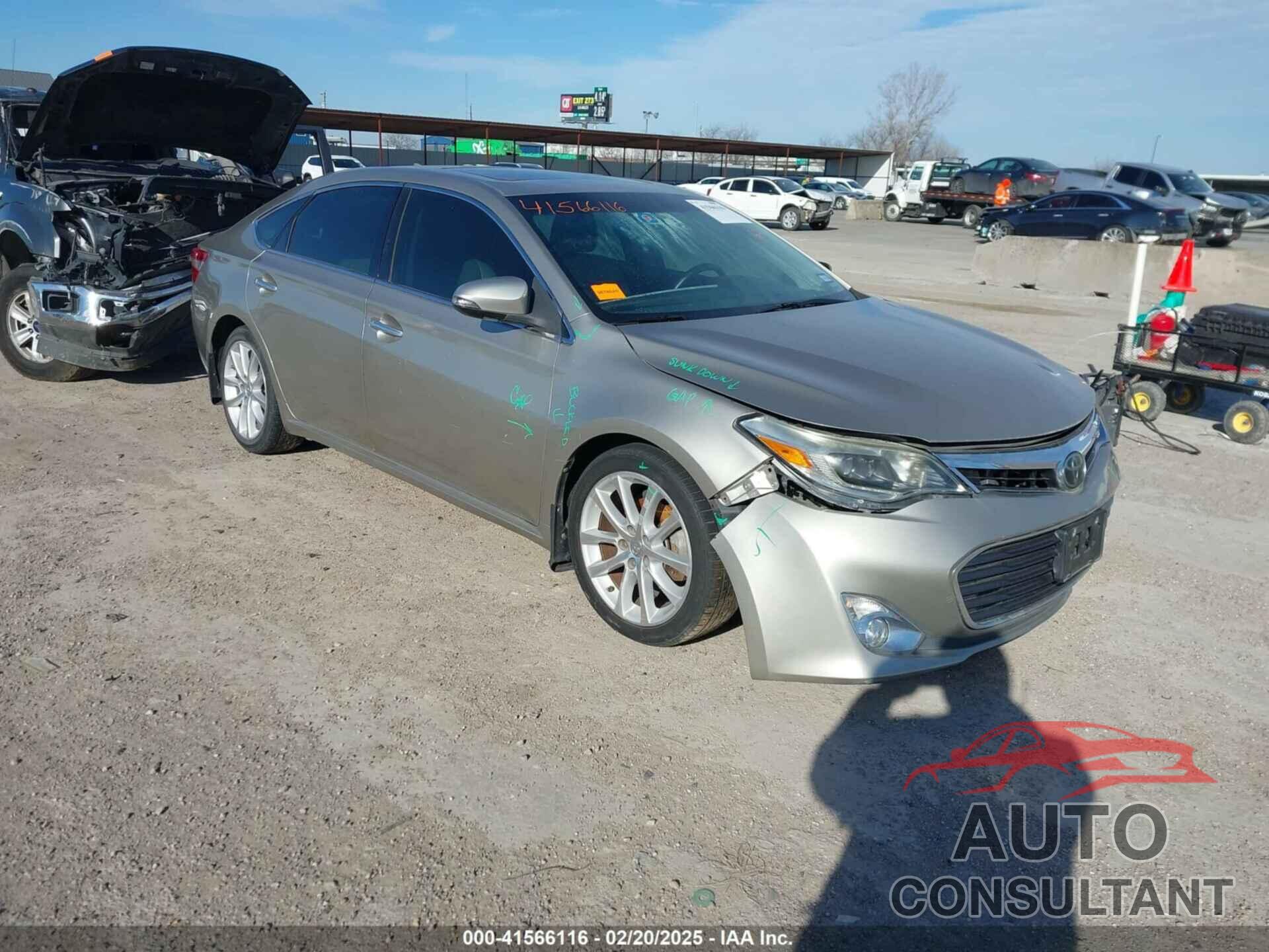 TOYOTA AVALON 2013 - 4T1BK1EB2DU059080