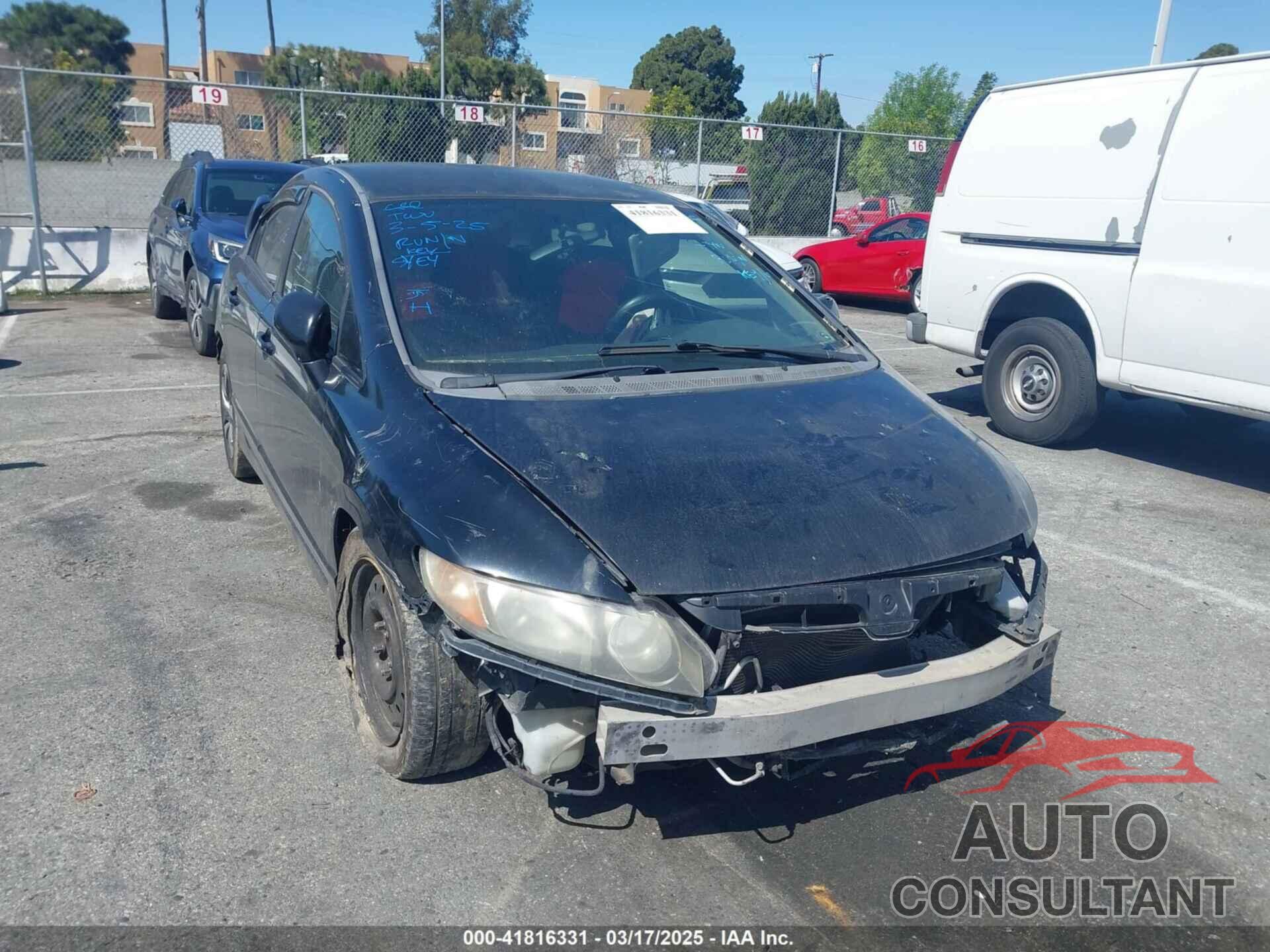 HONDA CIVIC 2009 - 1HGFA16509L016230