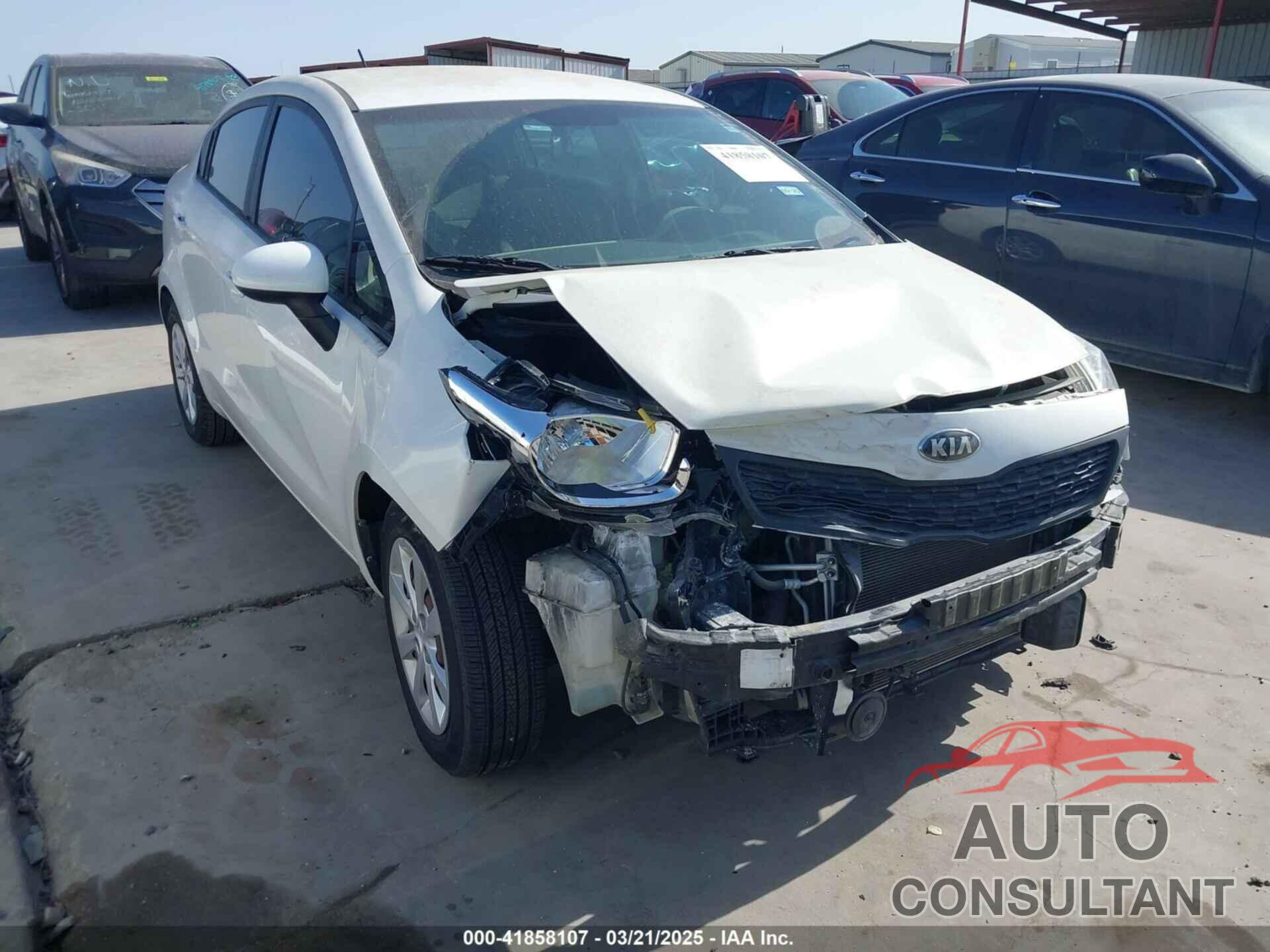 KIA RIO 2015 - KNADM4A34F6501921