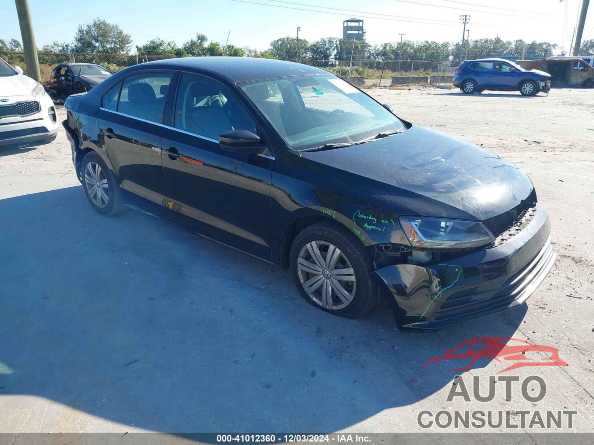 VOLKSWAGEN JETTA 2017 - 3VW2B7AJ9HM376785