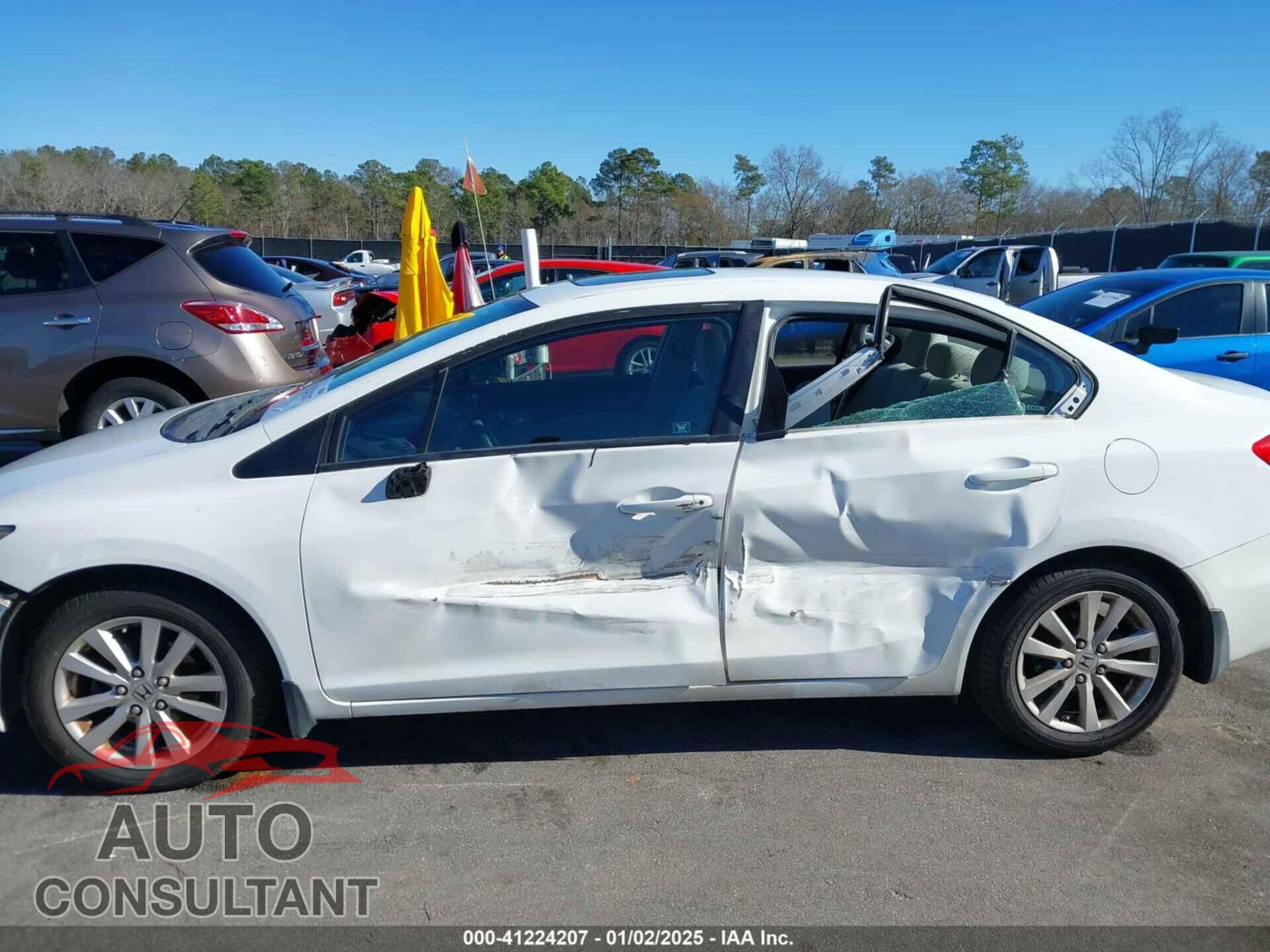 HONDA CIVIC 2012 - 19XFB2F85CE060106