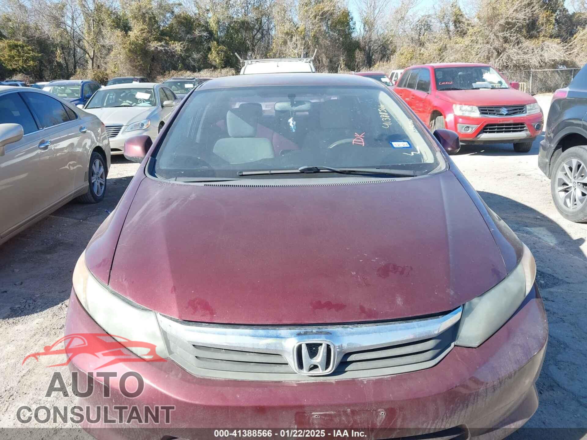 HONDA CIVIC 2013 - 19XFB2F50DE060456