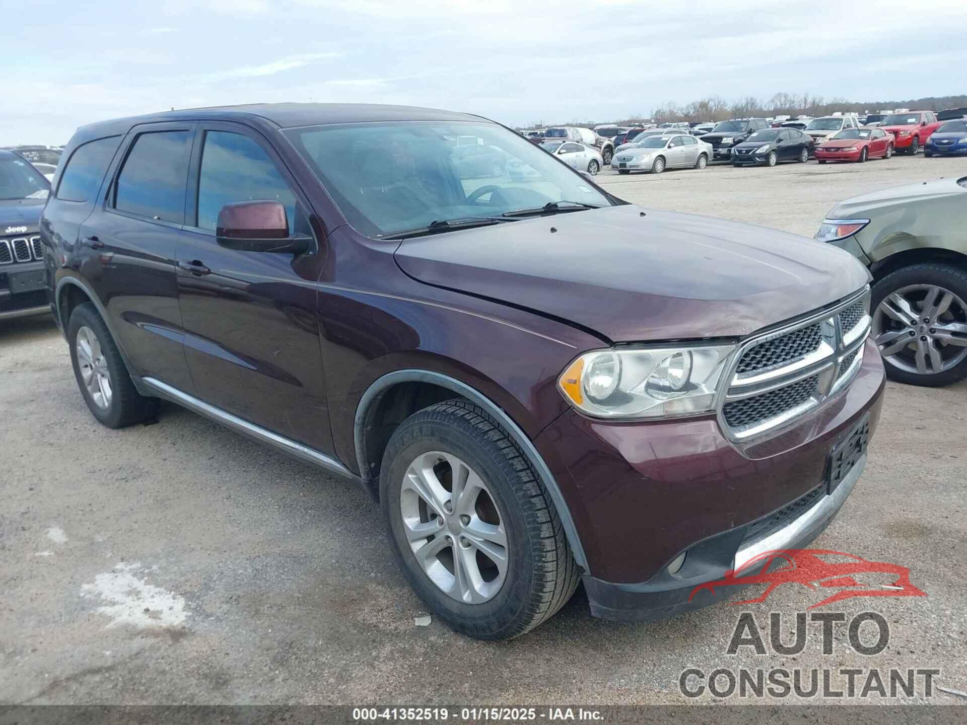 DODGE DURANGO 2012 - 1C4RDHAG5CC146709