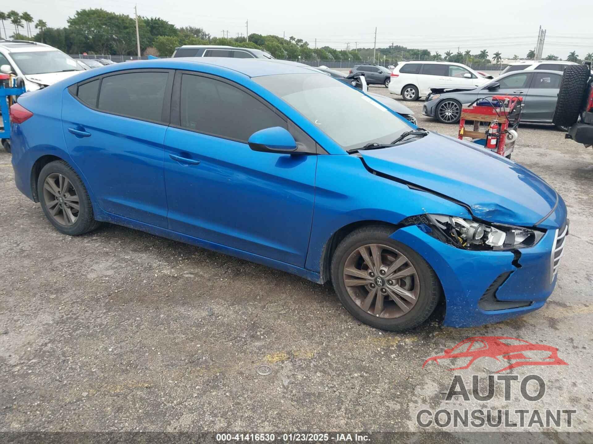 HYUNDAI ELANTRA 2018 - 5NPD84LF0JH256144