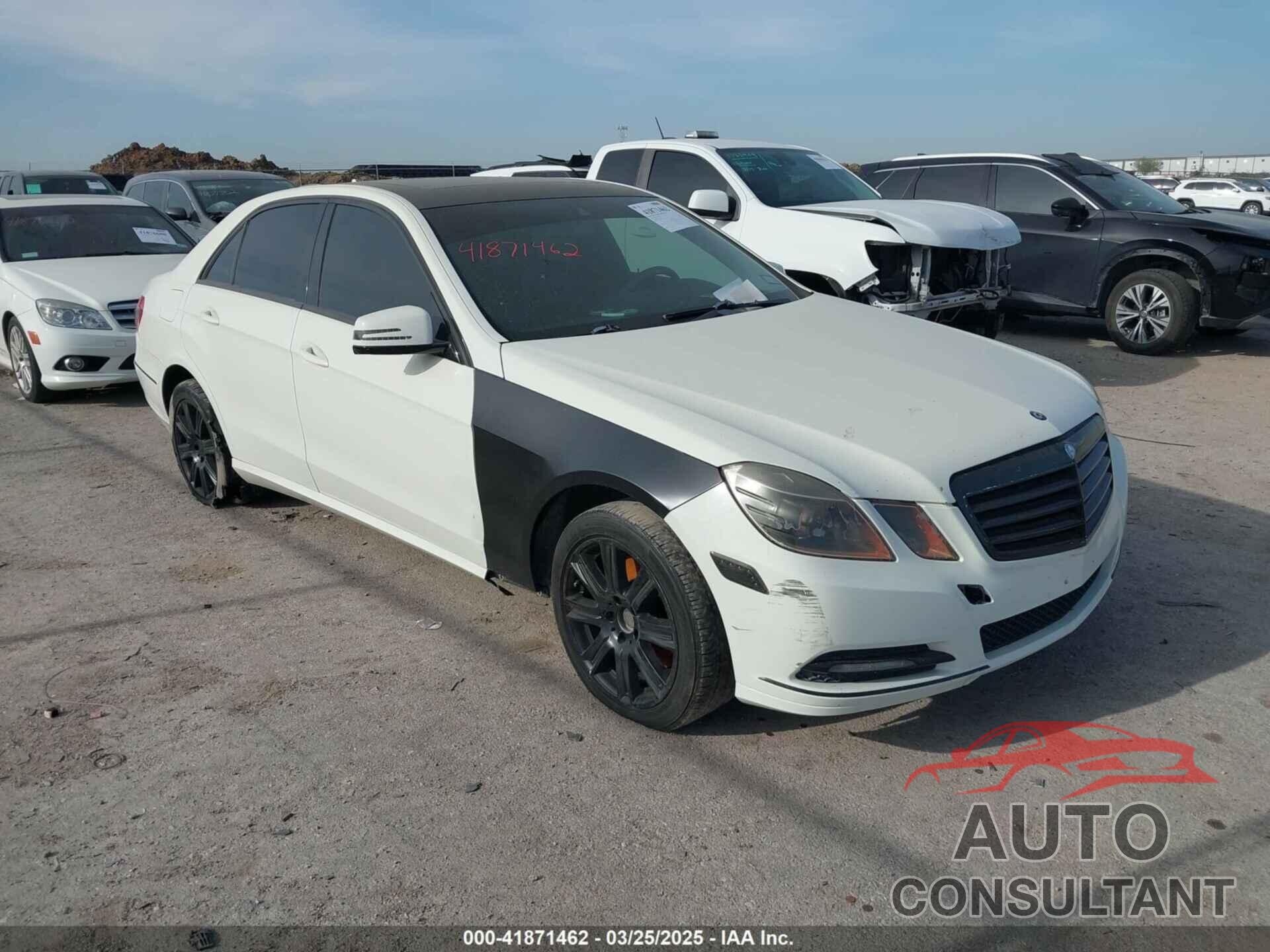 MERCEDES-BENZ E 350 2012 - WDDHF8JBXCA595315