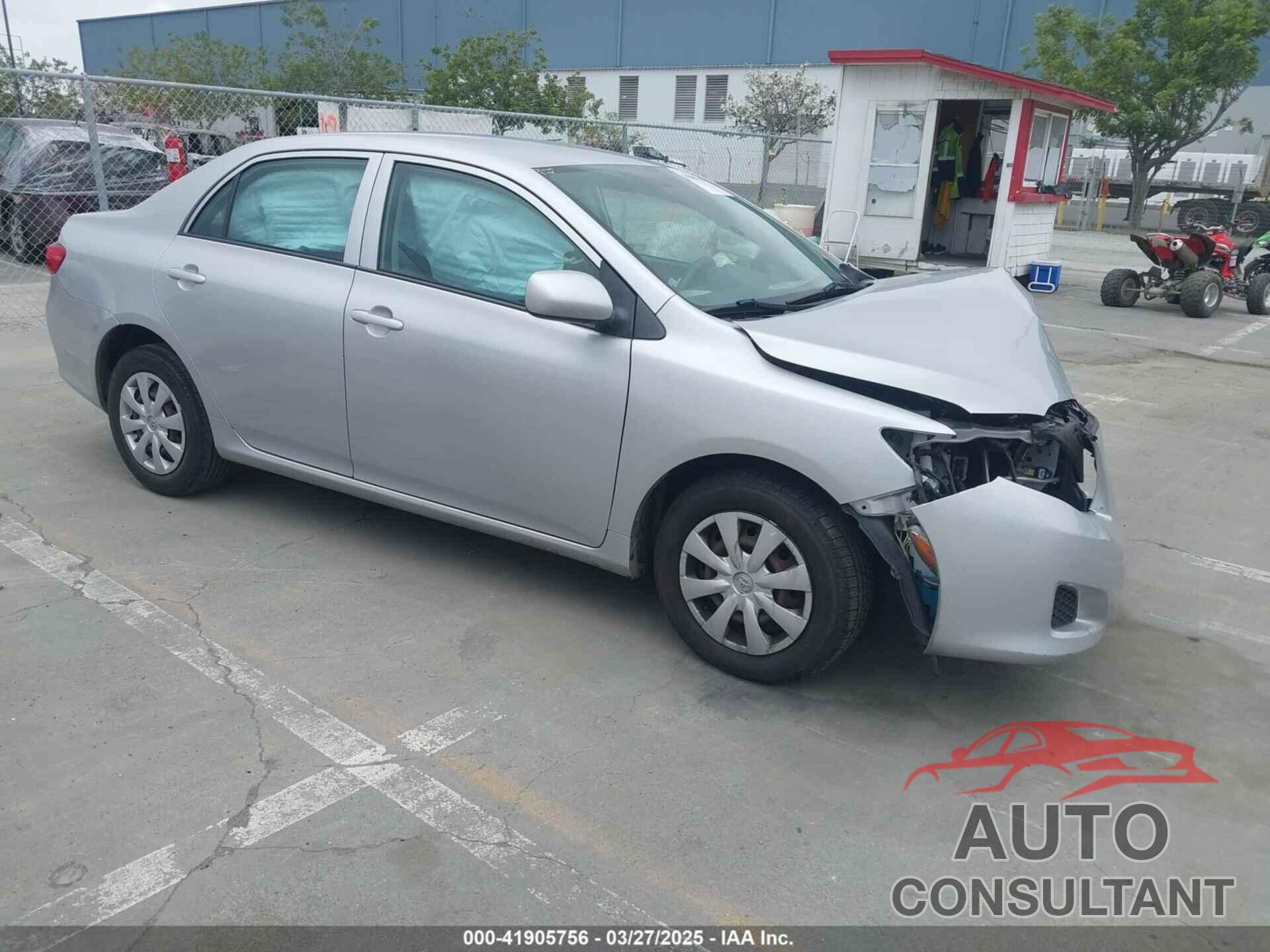 TOYOTA COROLLA 2009 - 1NXBU40E29Z162410